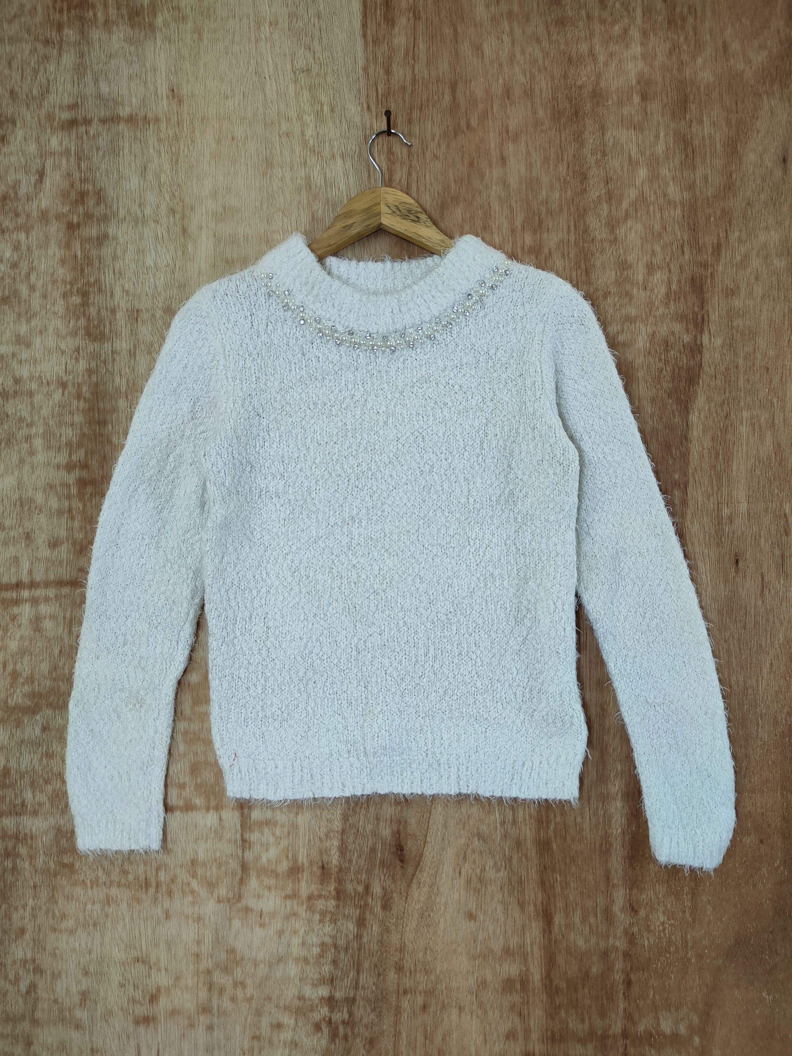 Homespun Knitwear D Anne Basket mohair fur knitwear shaggy japan #46-511 Size US S / EU 44-46 / 1 - 1 Thumbnail
