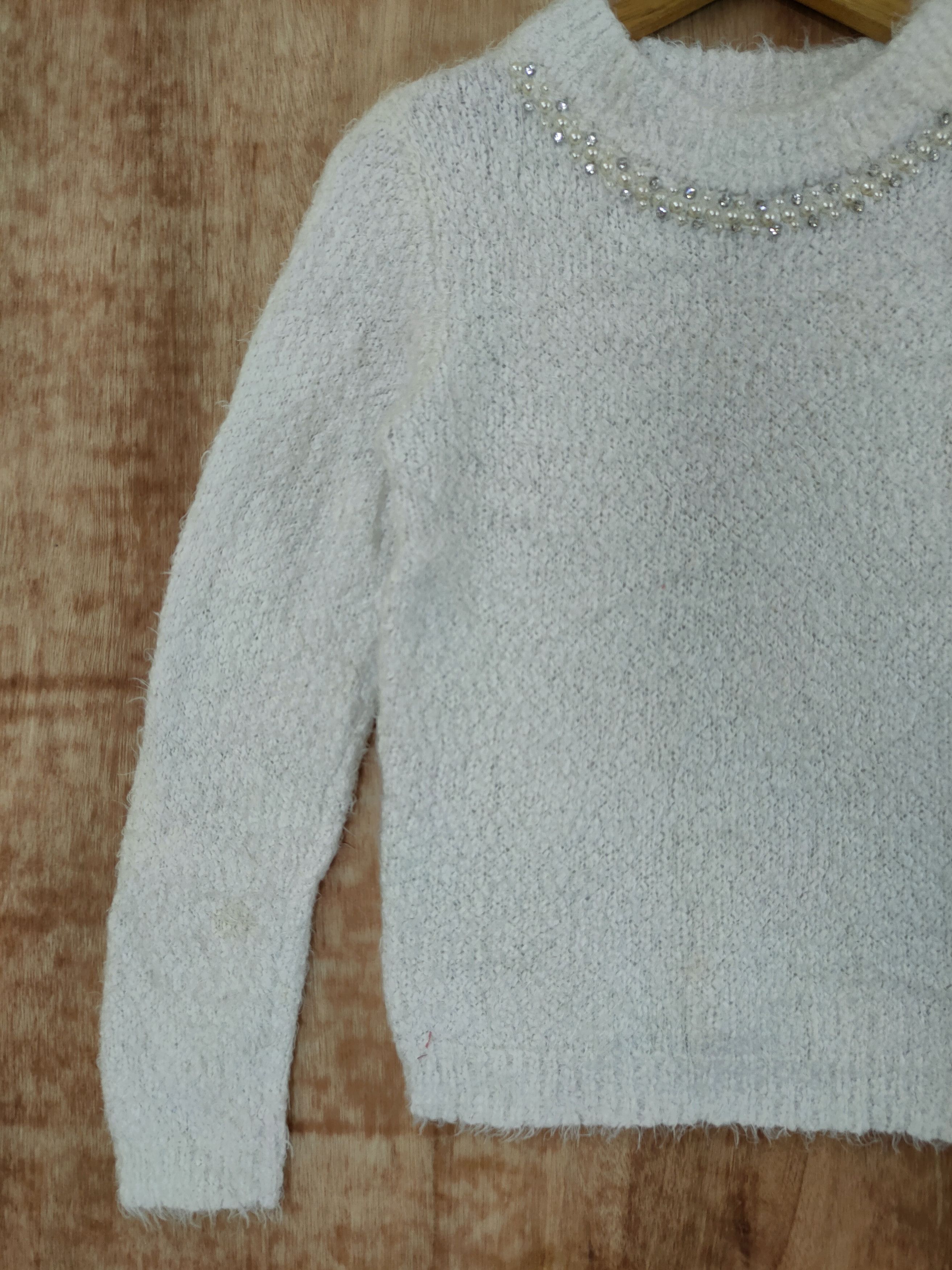Homespun Knitwear D Anne Basket mohair fur knitwear shaggy japan #46-511 Size US S / EU 44-46 / 1 - 2 Thumbnail
