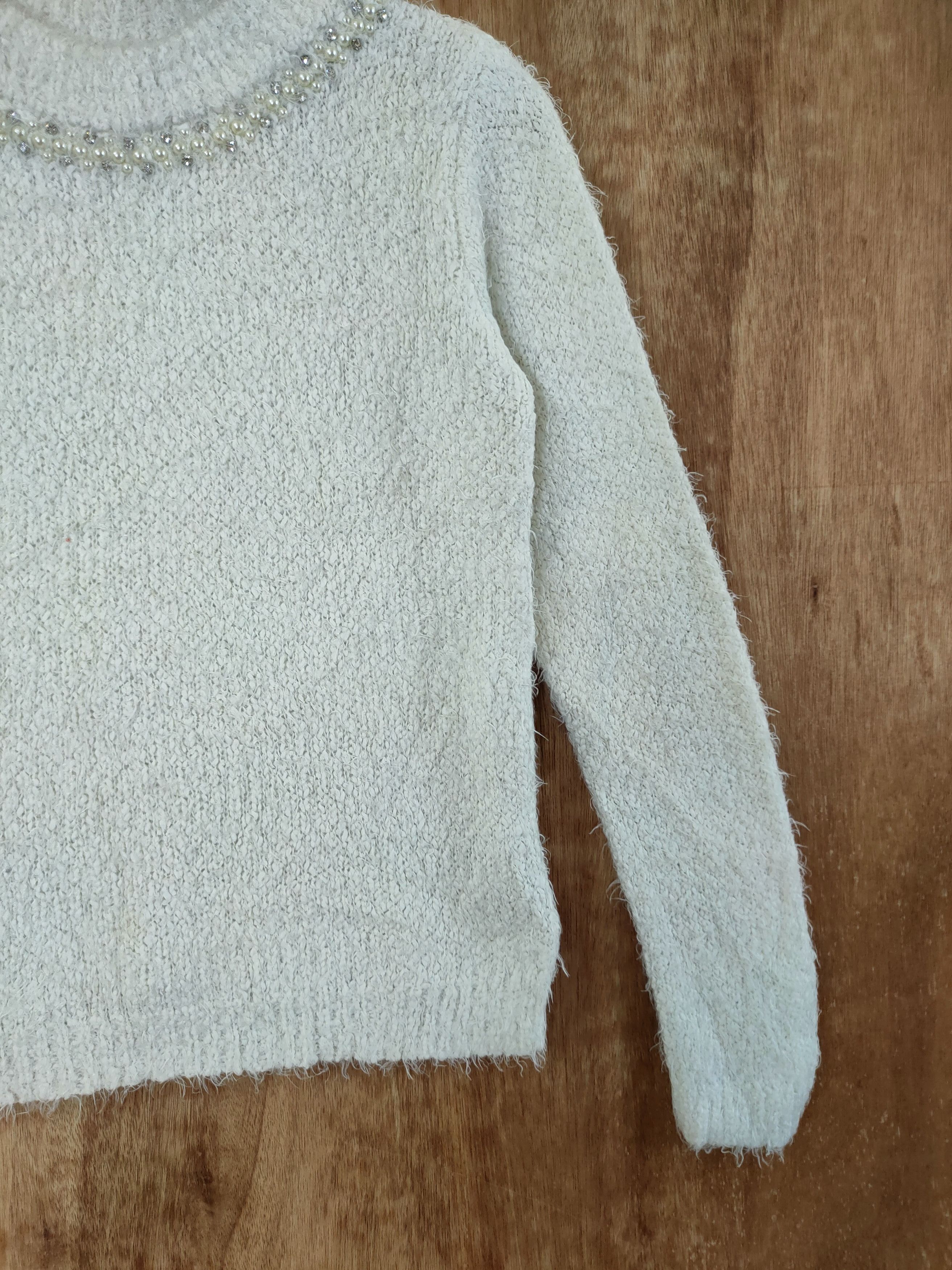 Homespun Knitwear D Anne Basket mohair fur knitwear shaggy japan #46-511 Size US S / EU 44-46 / 1 - 3 Thumbnail