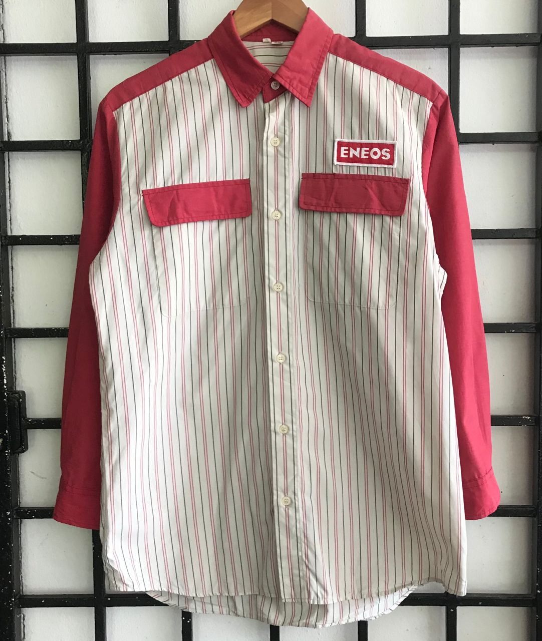 Japanese Brand × Vintage 🔥90's Vintage ENEON Racing Workshirt Shirt Size US M / EU 48-50 / 2 - 2 Thumbnail