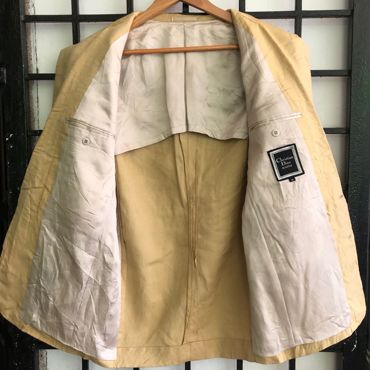 Dior 🔥 Vintage CHRISTIAN DIOR Blazer Coat Size US M / EU 48-50 / 2 - 3 Thumbnail