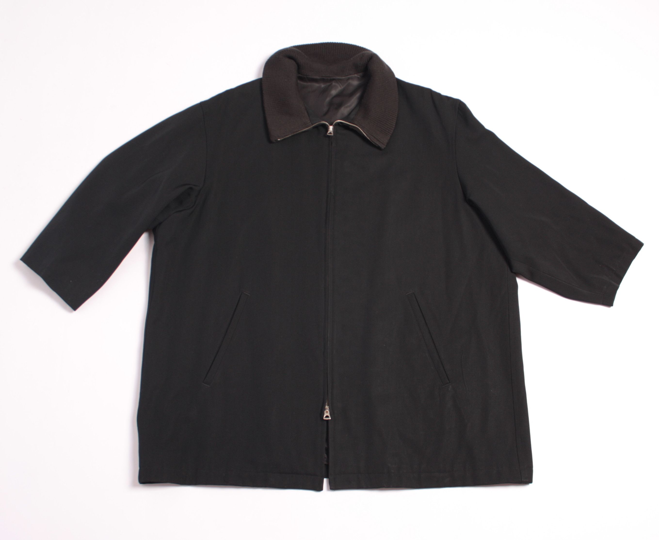 Y's for men YOHJI YAMAMOTO Wool Jacket Coat 3/4 sleeve