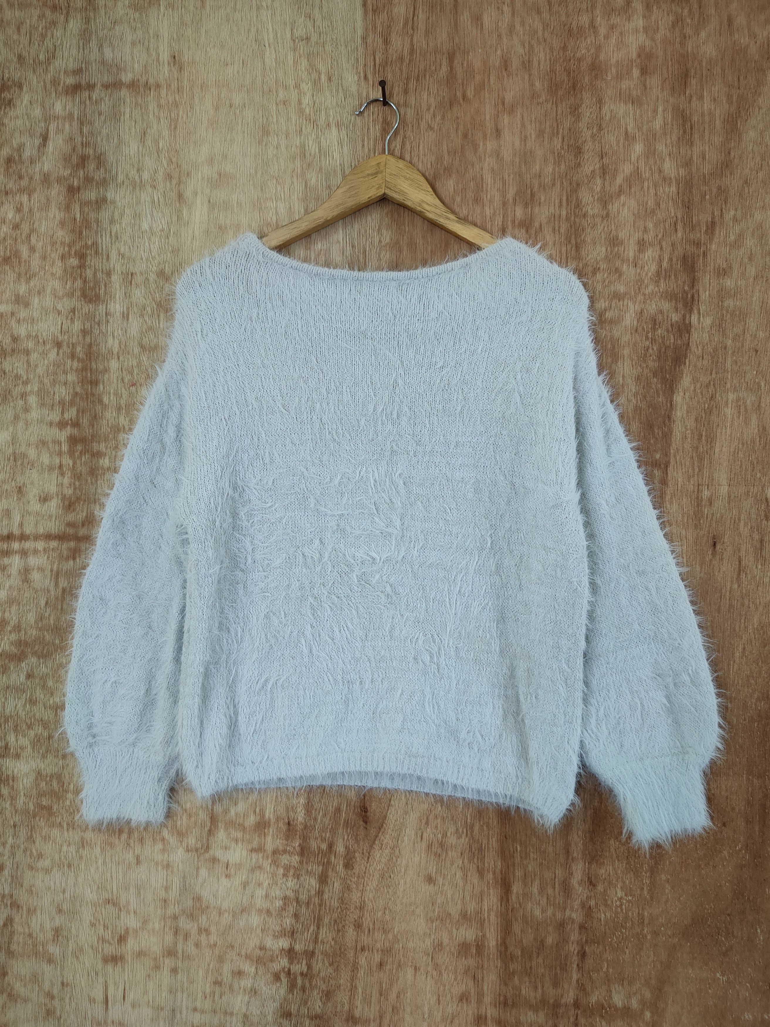 Homespun Knitwear DL Glacier mohair soft fur shaggy knitwear japan #46-506 Size US S / EU 44-46 / 1 - 8 Thumbnail
