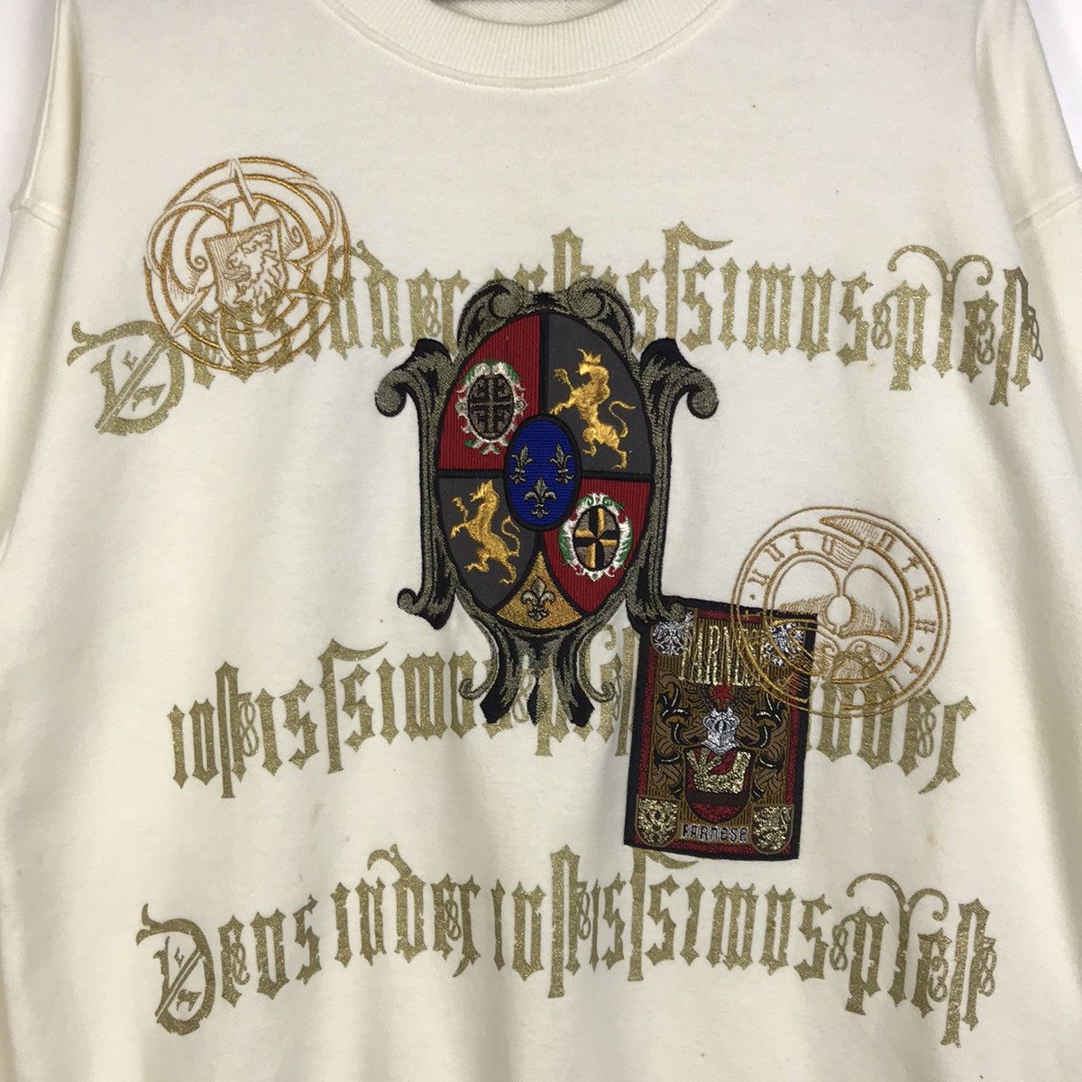 Japanese Brand × Vintage Vintage Farnese Sweatshirt Embroidered Logo Size US M / EU 48-50 / 2 - 4 Thumbnail