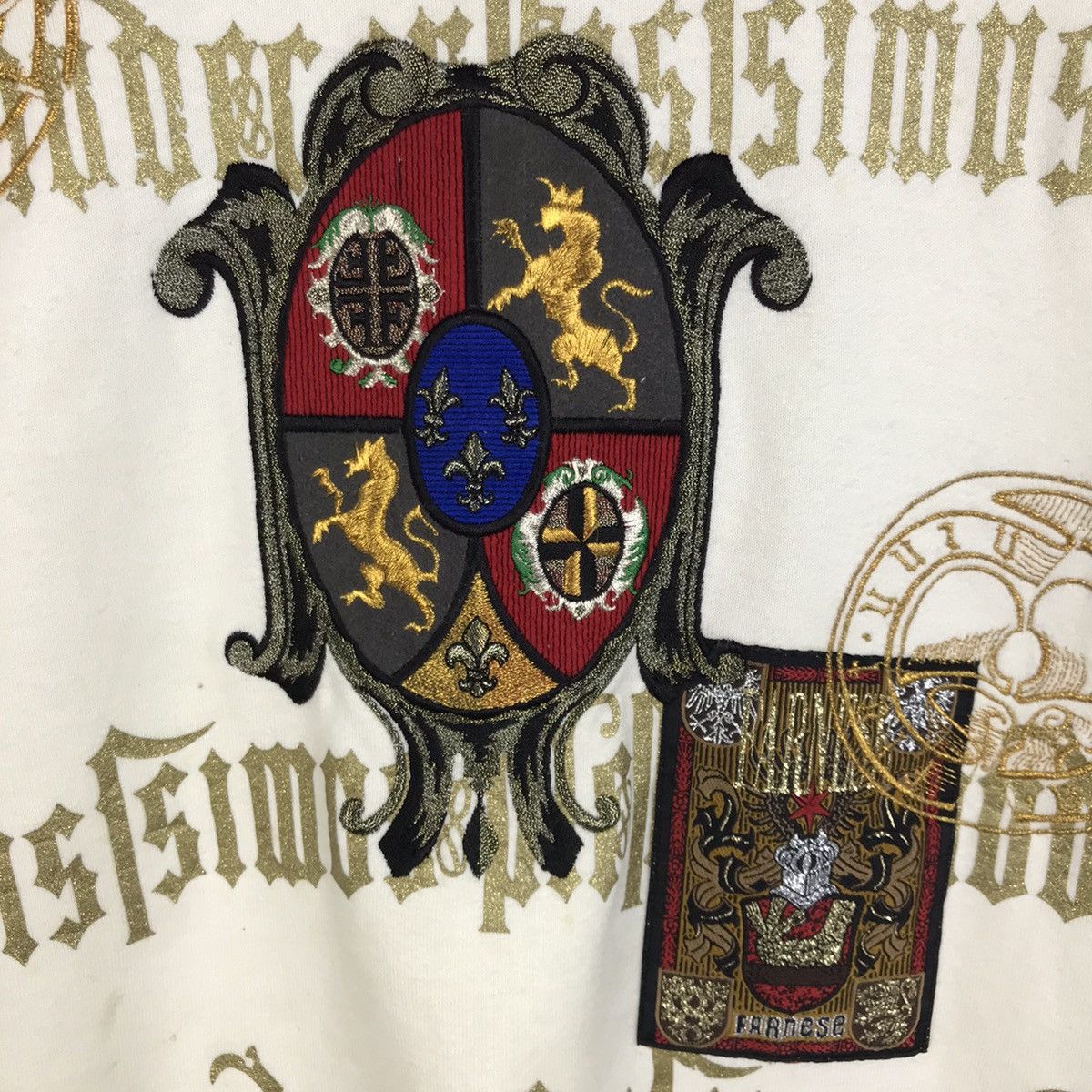 Japanese Brand × Vintage Vintage Farnese Sweatshirt Embroidered Logo Size US M / EU 48-50 / 2 - 3 Thumbnail