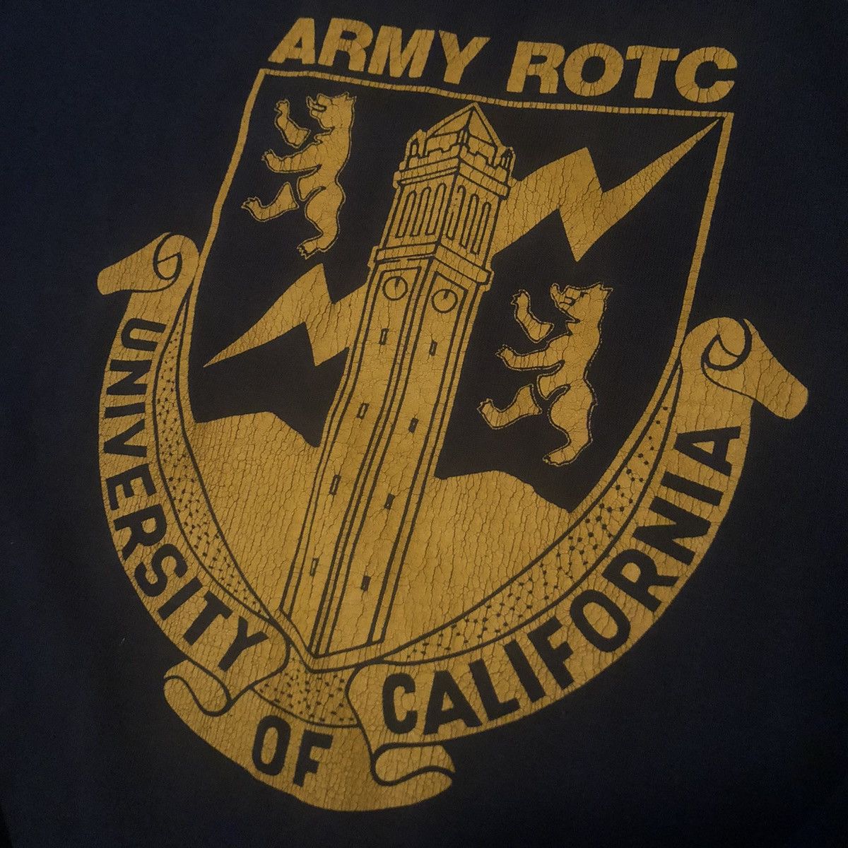 Vintage Vintage 90s US Army ROTC University of California Longsleeve Size US L / EU 52-54 / 3 - 4 Thumbnail