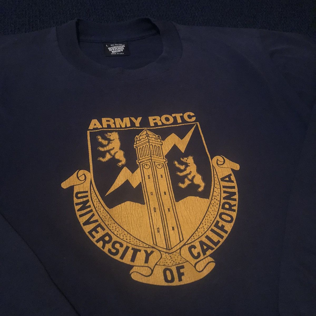 Vintage Vintage 90s US Army ROTC University of California Longsleeve Size US L / EU 52-54 / 3 - 1 Thumbnail