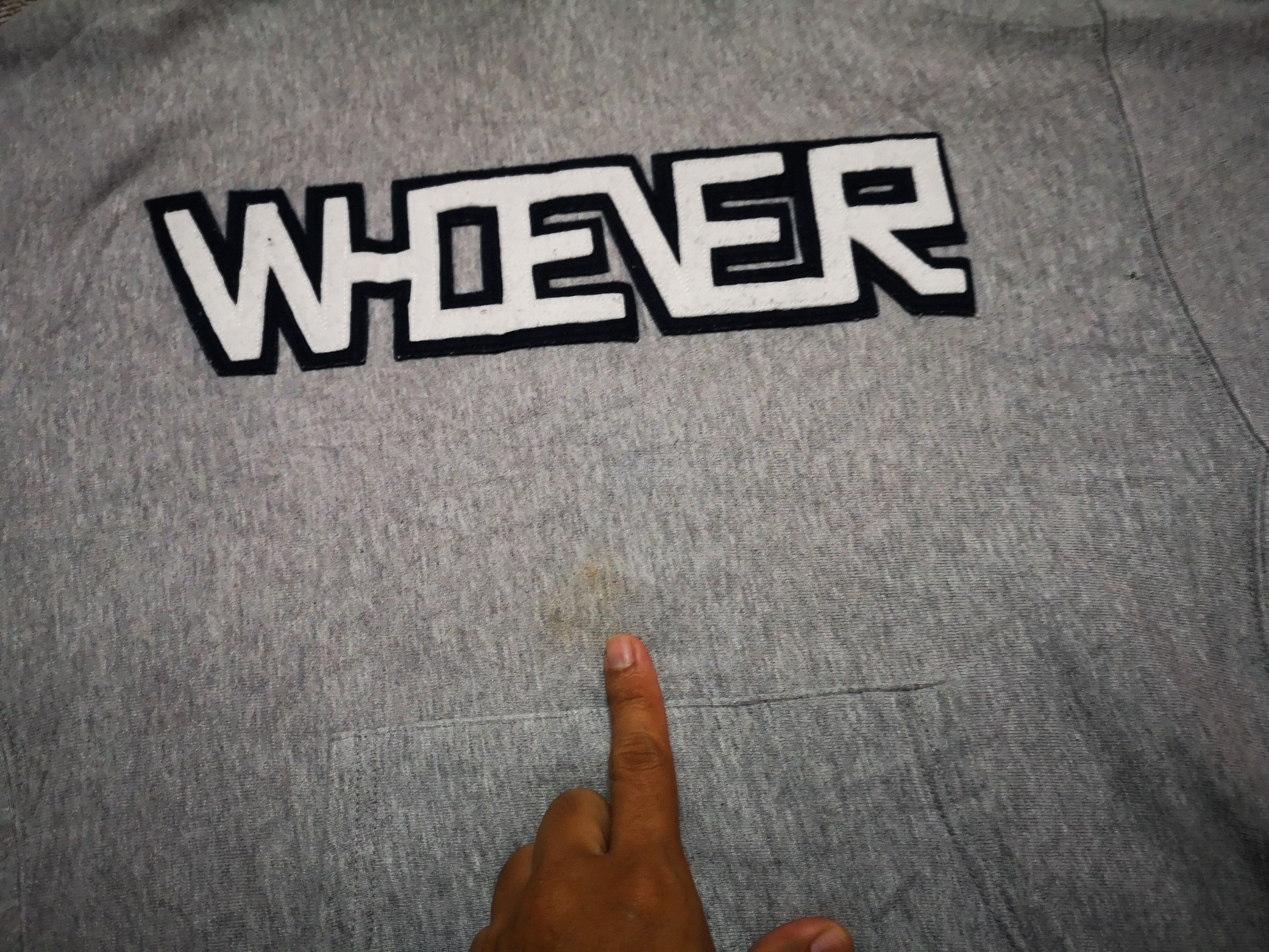 Japanese Brand Hoodie WHOEVER x Vintage Size US L / EU 52-54 / 3 - 5 Thumbnail