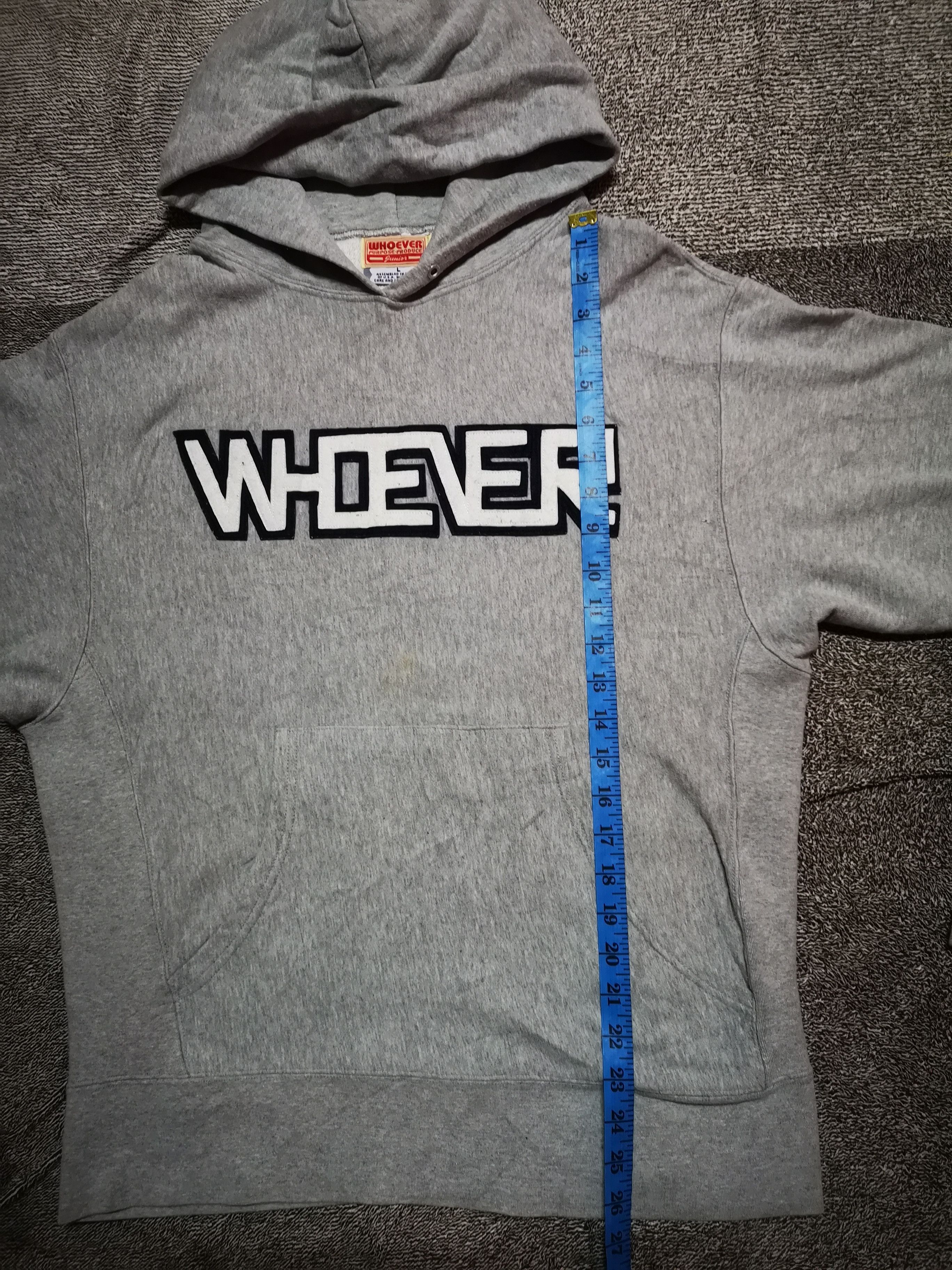Japanese Brand Hoodie WHOEVER x Vintage Size US L / EU 52-54 / 3 - 8 Thumbnail