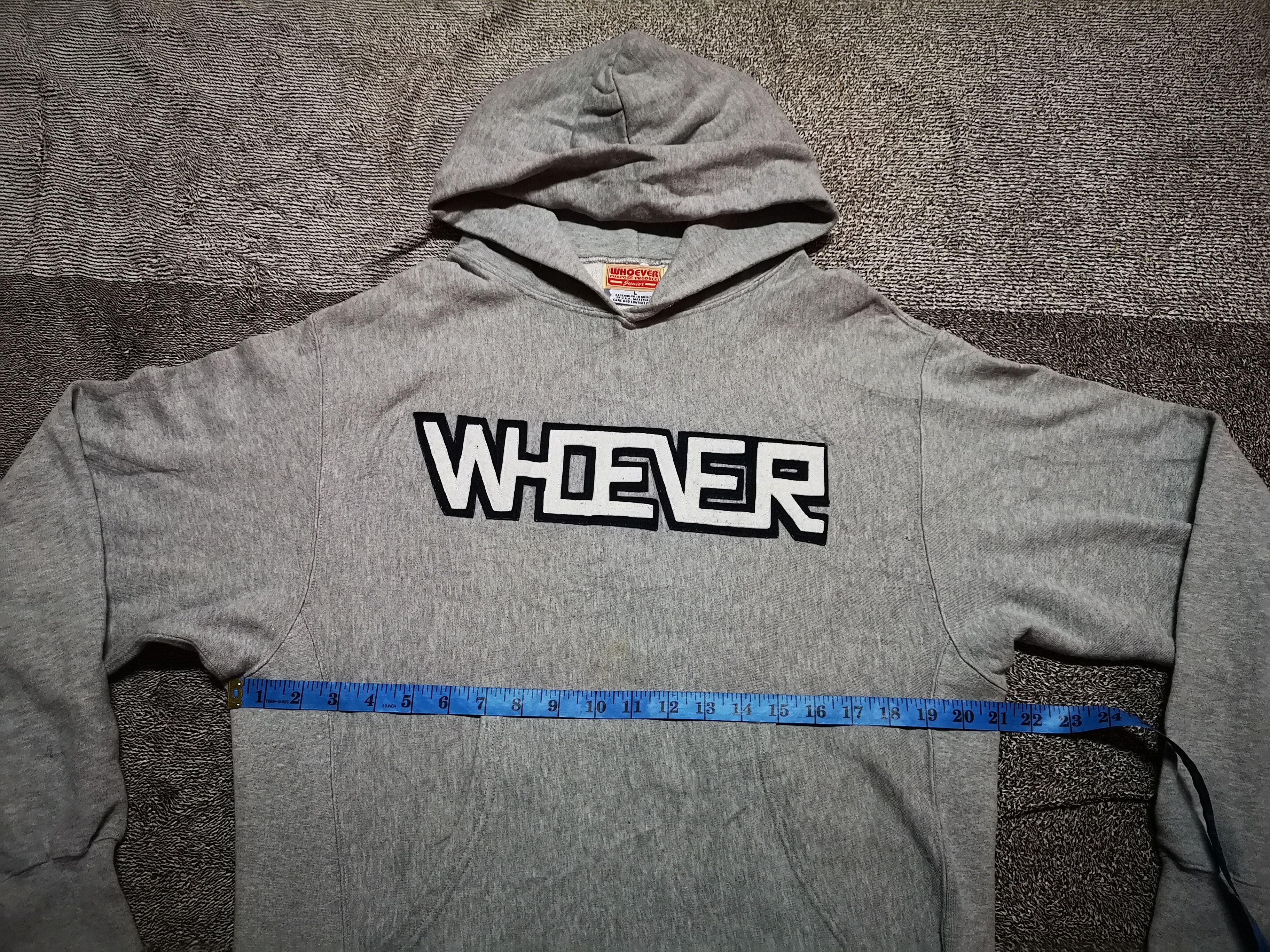Japanese Brand Hoodie WHOEVER x Vintage Size US L / EU 52-54 / 3 - 7 Thumbnail
