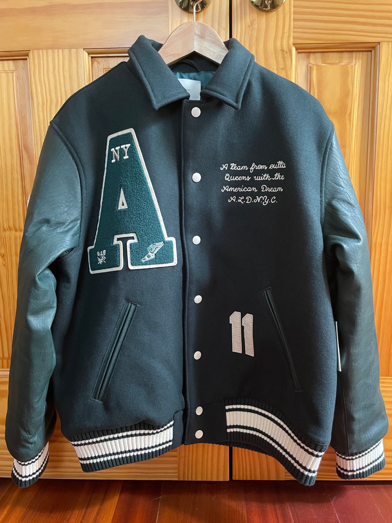 Aime Leon Dore Aime Leon Dore Chess Club Varsity Jacket | Grailed