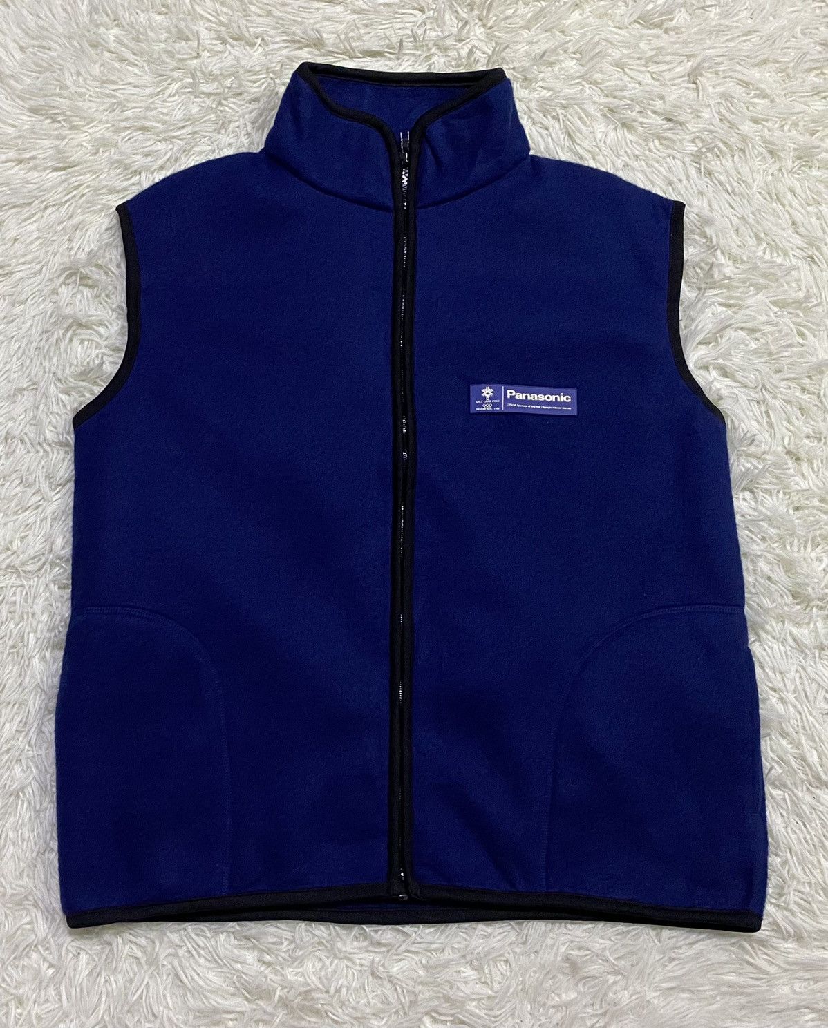 USA Olympics XIX Olympic Winter Games 2002 Sleeveless Fleece Jacket Size US M / EU 48-50 / 2 - 1 Thumbnail