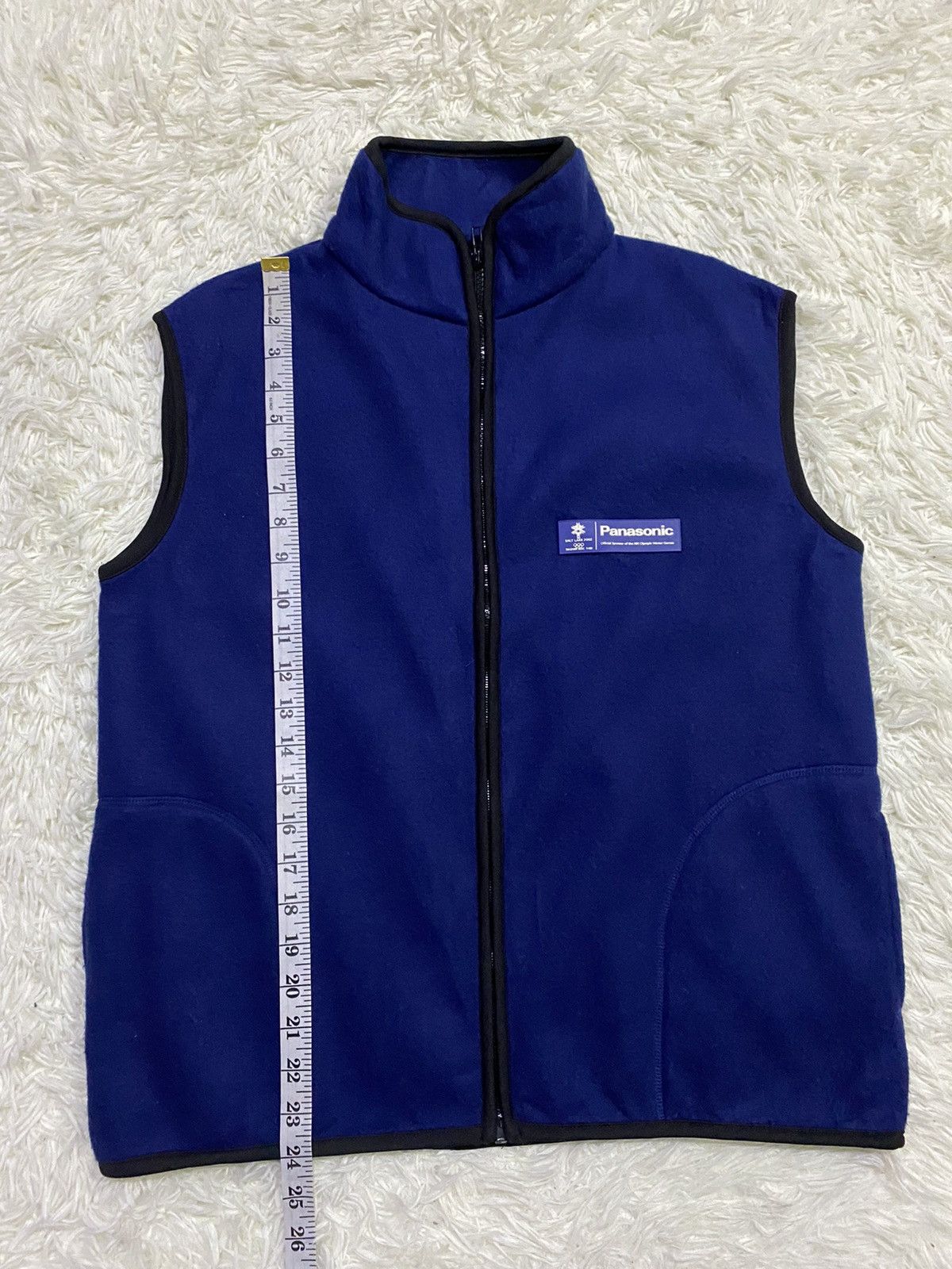 USA Olympics XIX Olympic Winter Games 2002 Sleeveless Fleece Jacket Size US M / EU 48-50 / 2 - 13 Thumbnail