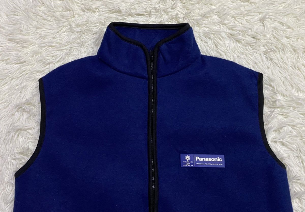 USA Olympics XIX Olympic Winter Games 2002 Sleeveless Fleece Jacket Size US M / EU 48-50 / 2 - 2 Thumbnail