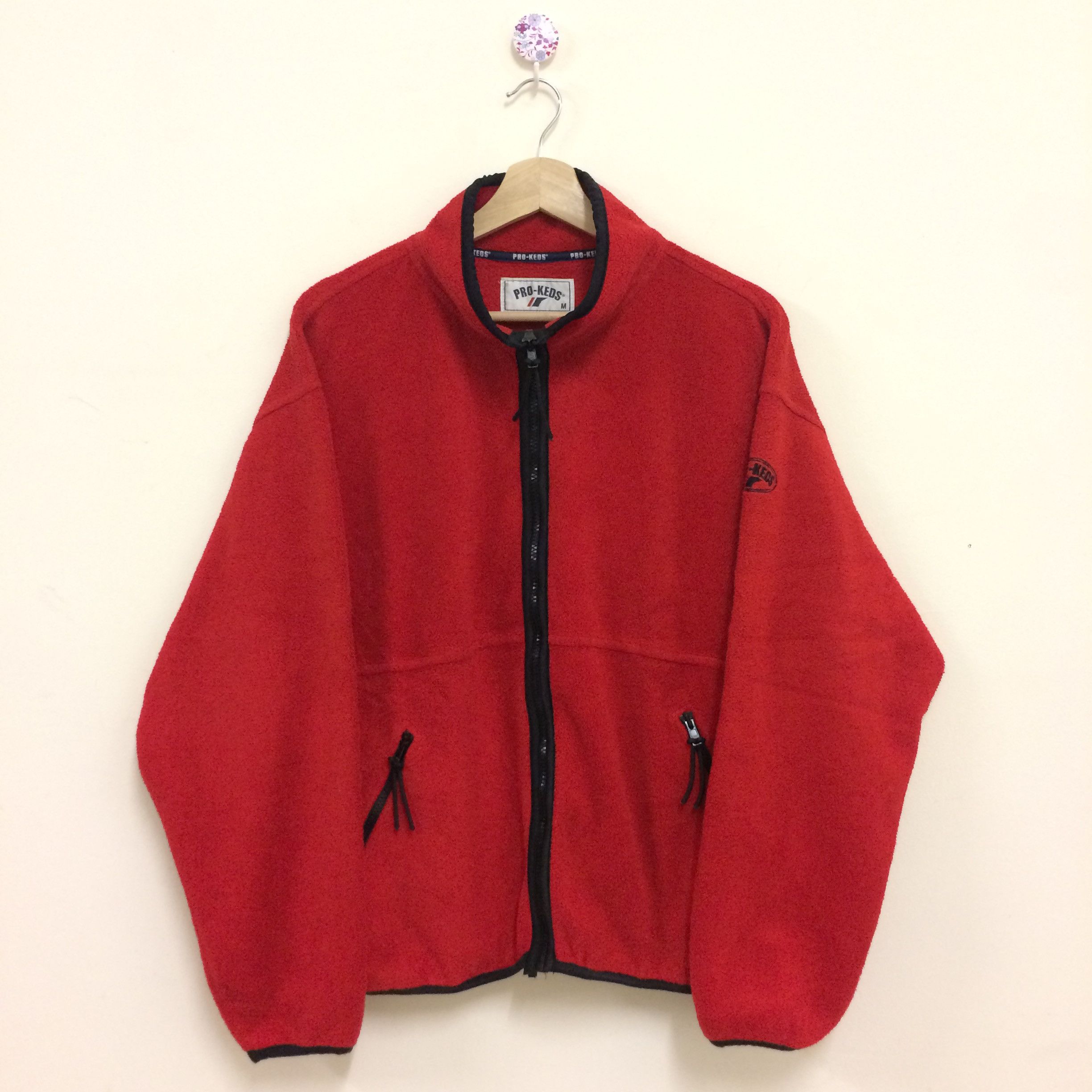 🔥Vintage Deal 🔥 Pro Keds Zipper Up Fleece Jacket