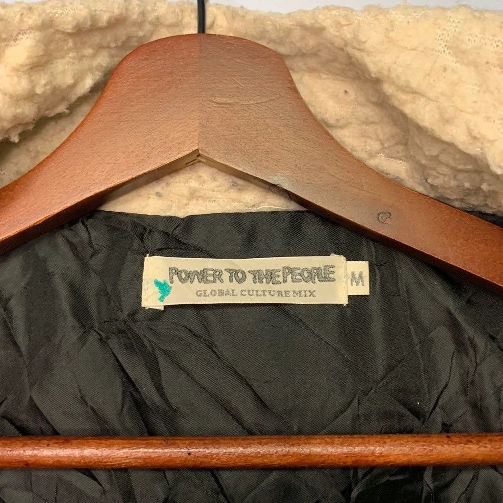 Japanese Brand Power To The People Hoodie Block Pullover Sweater Zip Ups Size US M / EU 48-50 / 2 - 8 Thumbnail