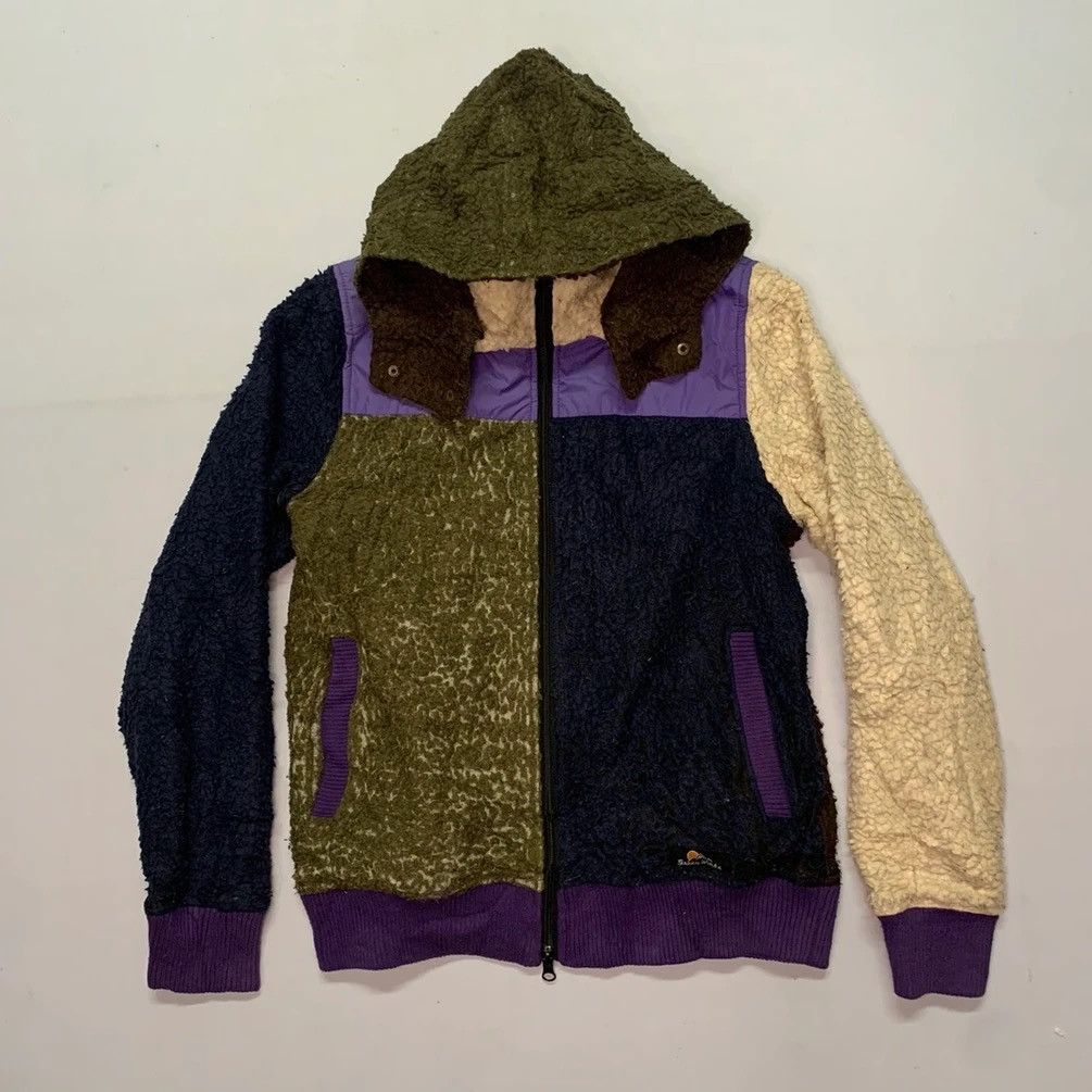Japanese Brand Power To The People Hoodie Block Pullover Sweater Zip Ups Size US M / EU 48-50 / 2 - 1 Thumbnail