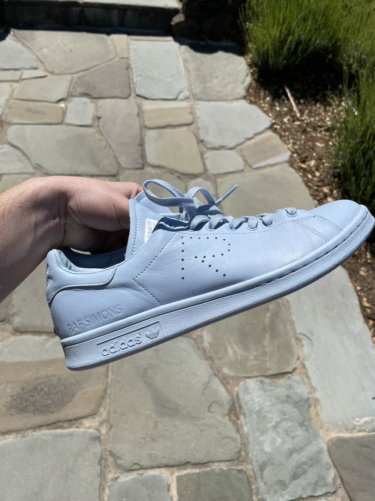 Raf simons stan smith baby blue hotsell