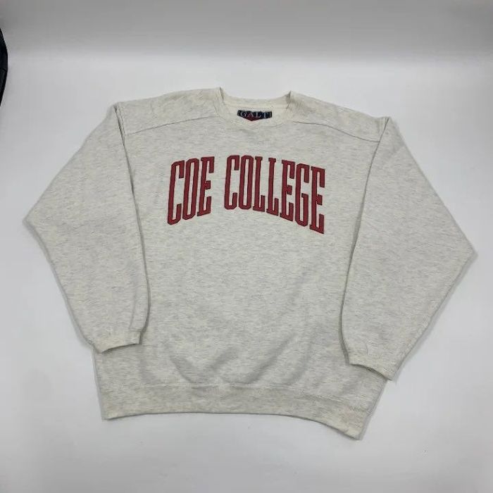 Vintage Vintage Coe College Sweatshirt Size Large | Grailed