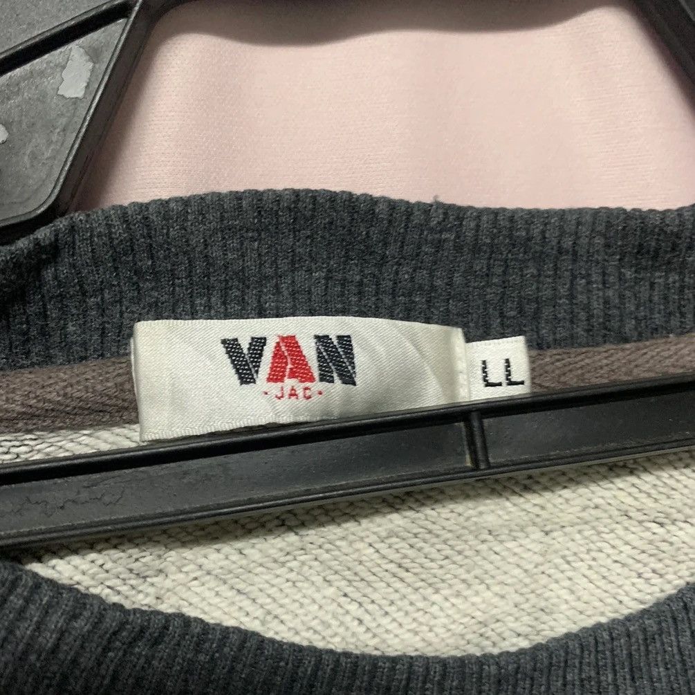 Japanese Brand × Vintage Vintage Van Jac Spell Out Crewneck Pullover Sweater Size US L / EU 52-54 / 3 - 7 Thumbnail