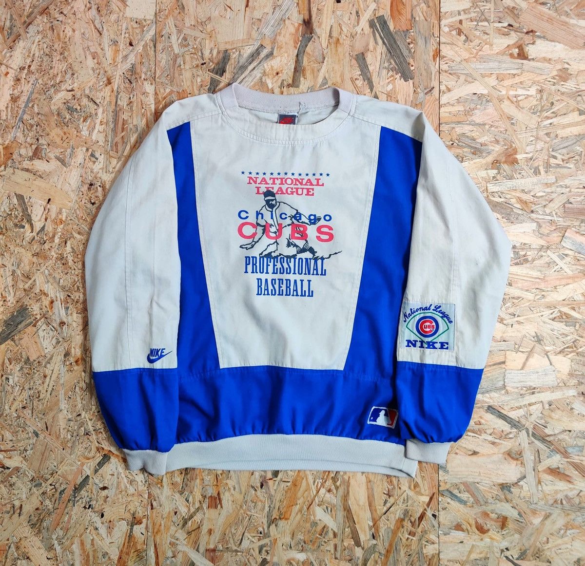 Vintage Nike Sweatshirt Crewneck Cubs mlb 90s
