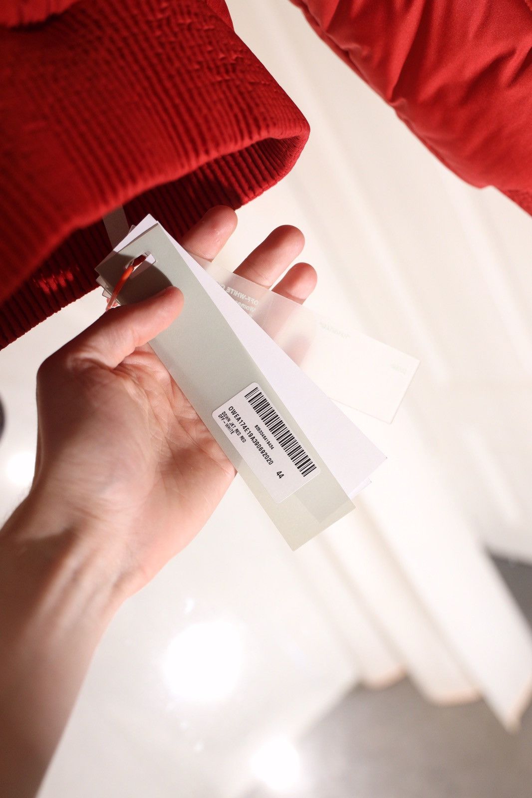 Off-White Off White Red Downjacket Size US S / EU 44-46 / 1 - 13 Thumbnail