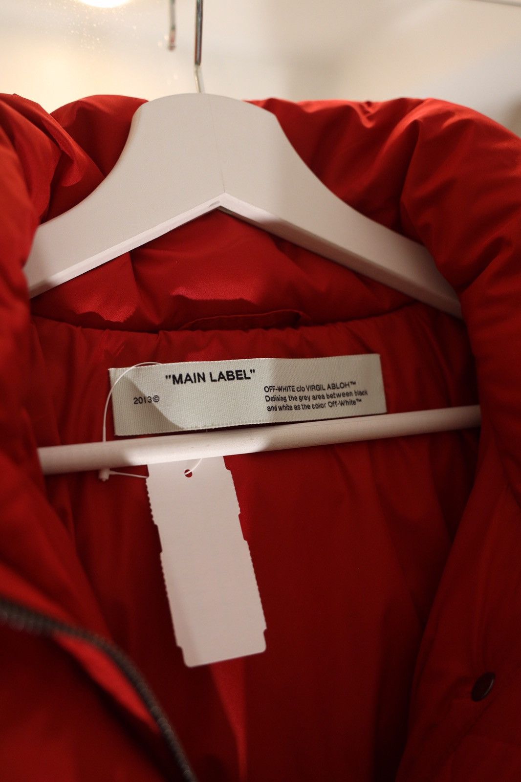 Off-White Off White Red Downjacket Size US S / EU 44-46 / 1 - 11 Thumbnail