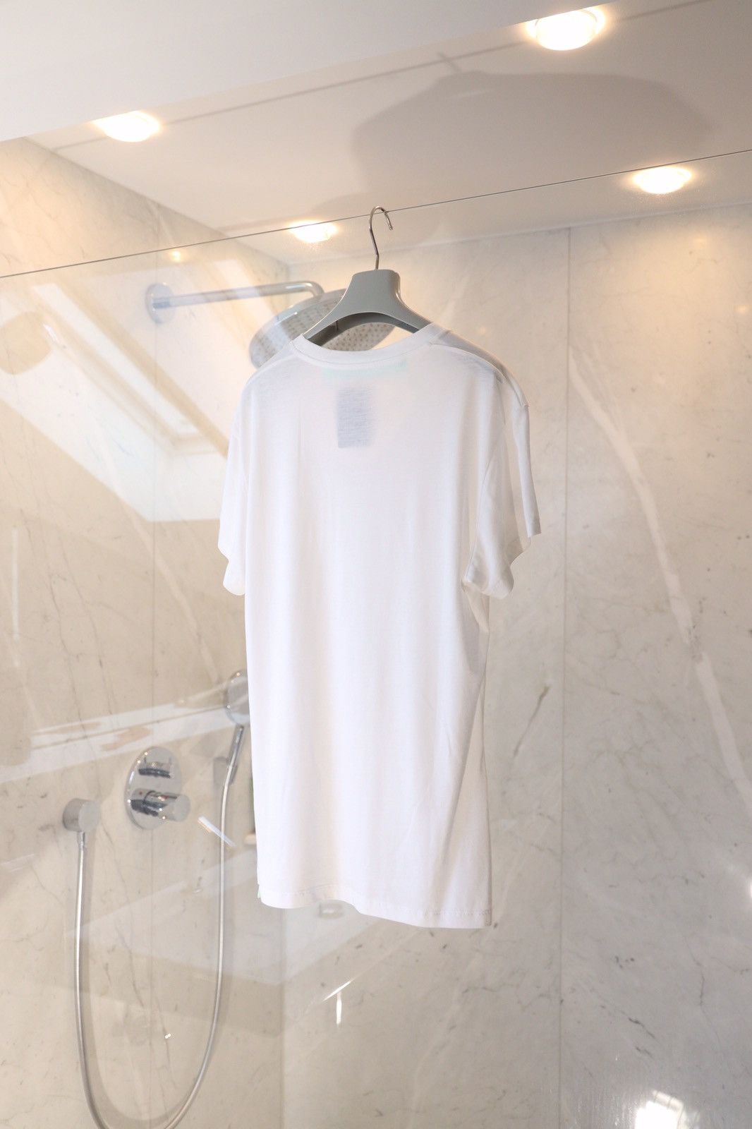 Off-White Off White Women Logo Patch Tee Size L / US 10 / IT 46 - 4 Thumbnail