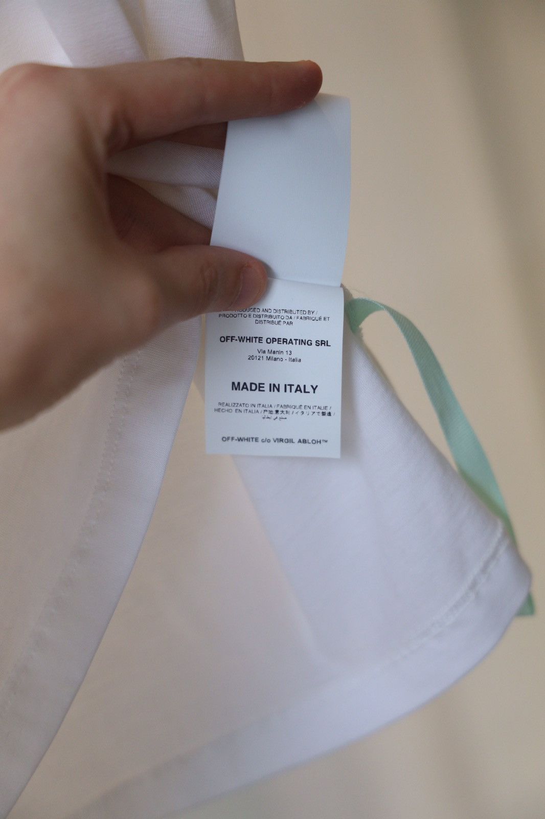 Off-White Off White Women Logo Patch Tee Size L / US 10 / IT 46 - 9 Thumbnail