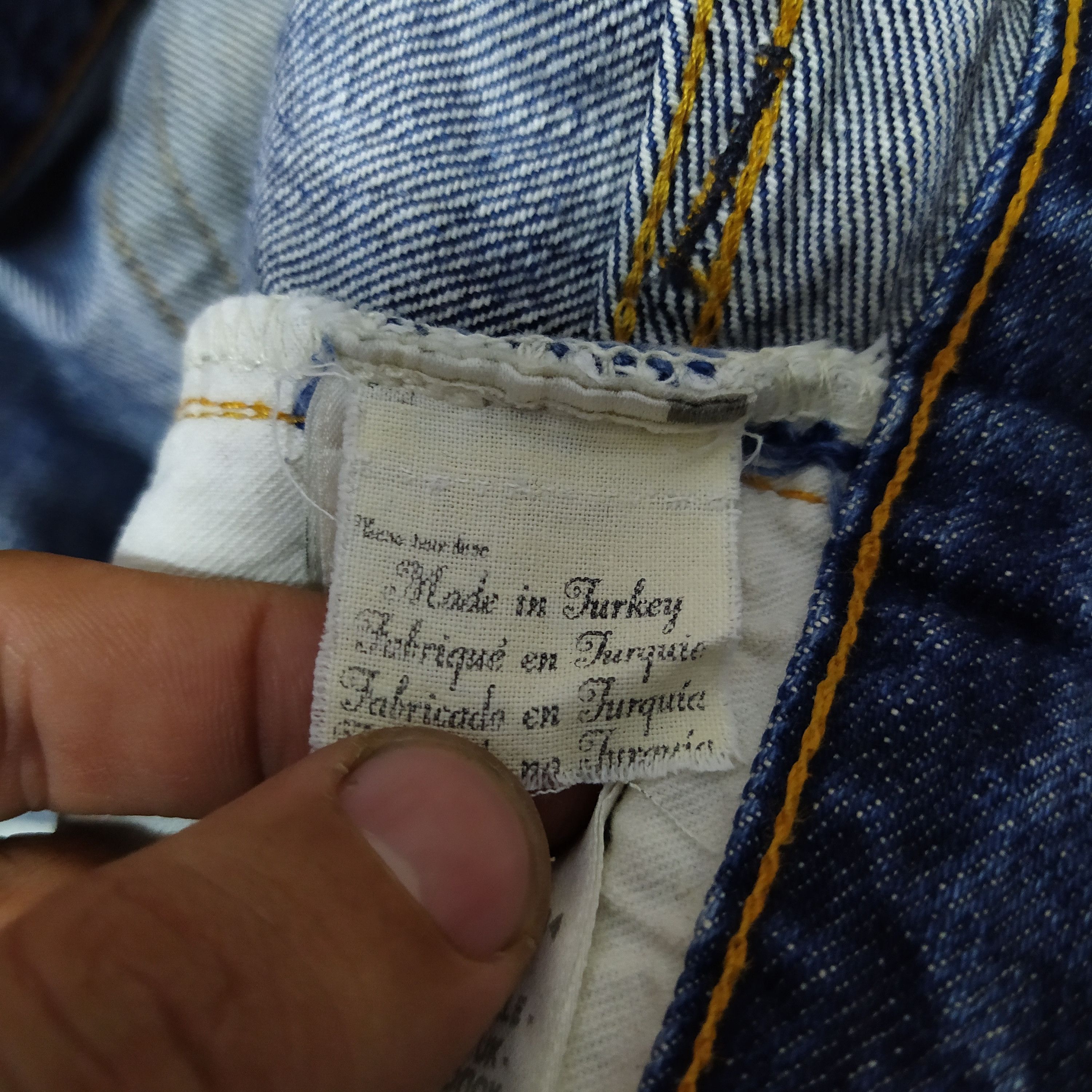 Levi's × Vintage 90s LEVIS 501XX REDLINE DENIM SELVEDGE KURT (D199) Size US 34 / EU 50 - 11 Thumbnail