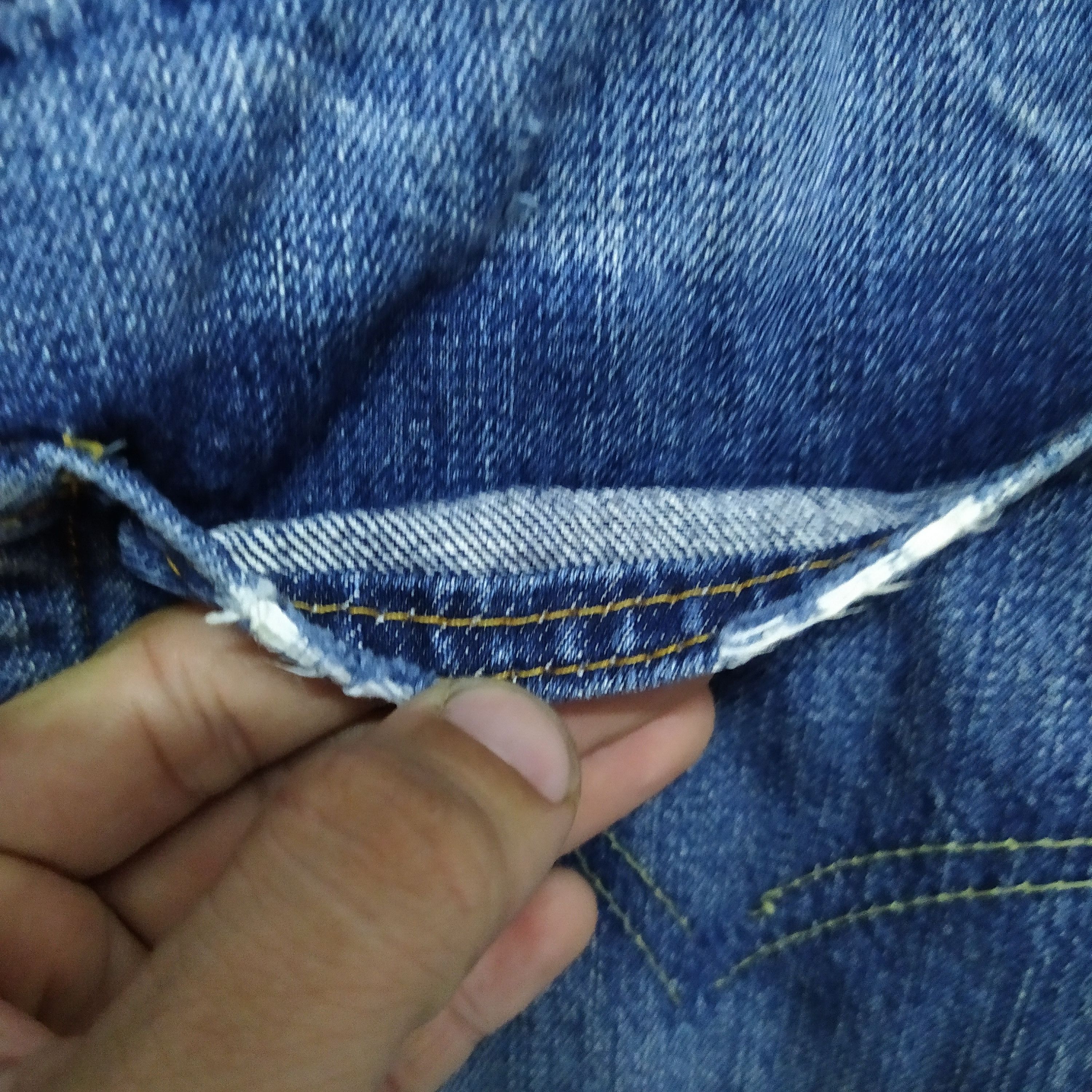 Levi's × Vintage 90s LEVIS 501XX REDLINE DENIM SELVEDGE KURT (D199) Size US 34 / EU 50 - 5 Thumbnail