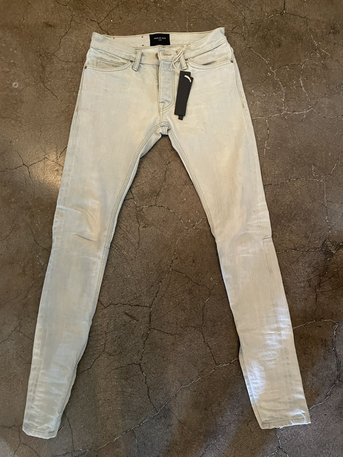 Fear Of God Vintage Selvedge Denim Jeans New Size 29