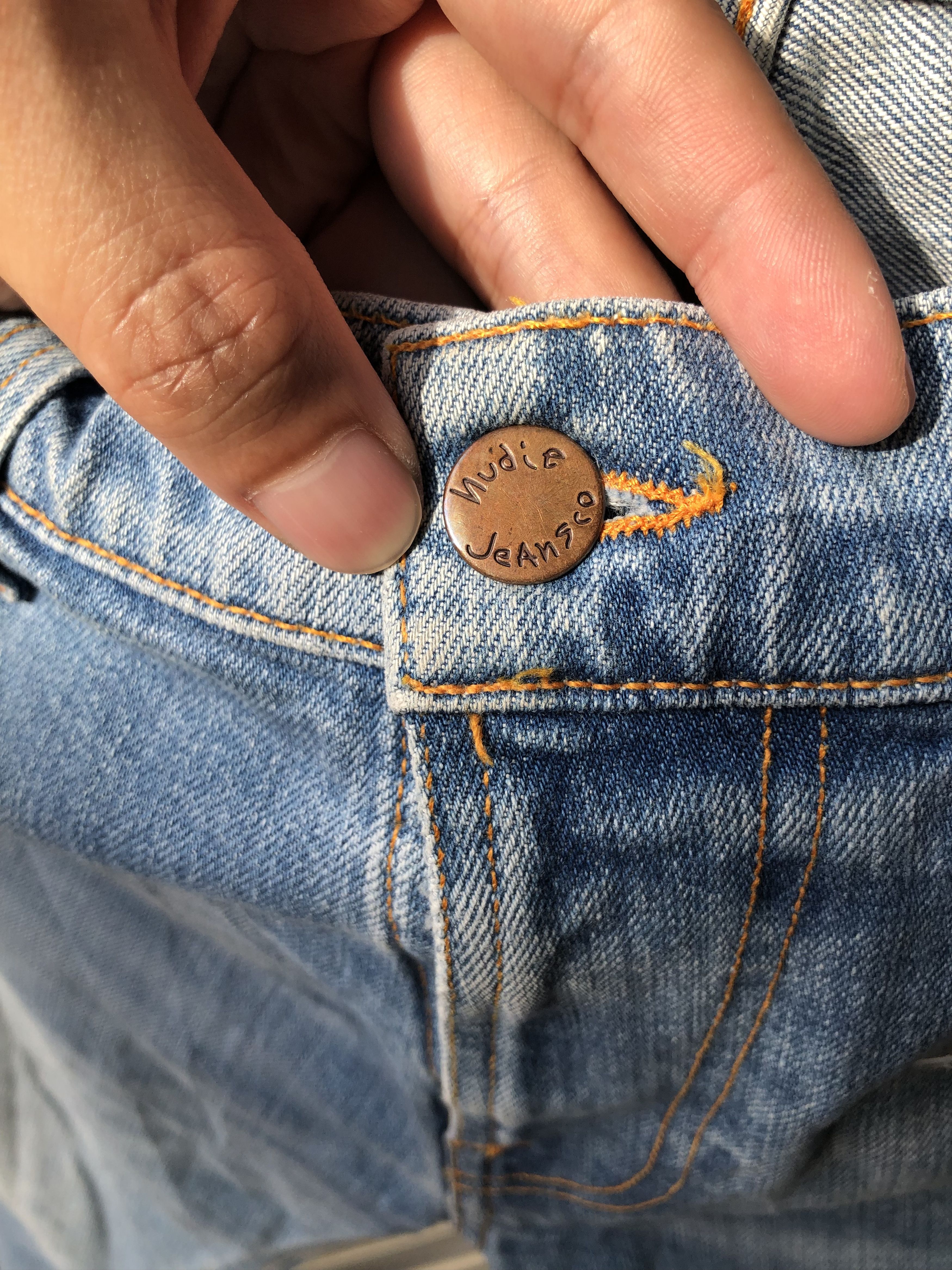 Nudie Jeans NUDIE SKINNY DENIM Size US 33 - 10 Thumbnail
