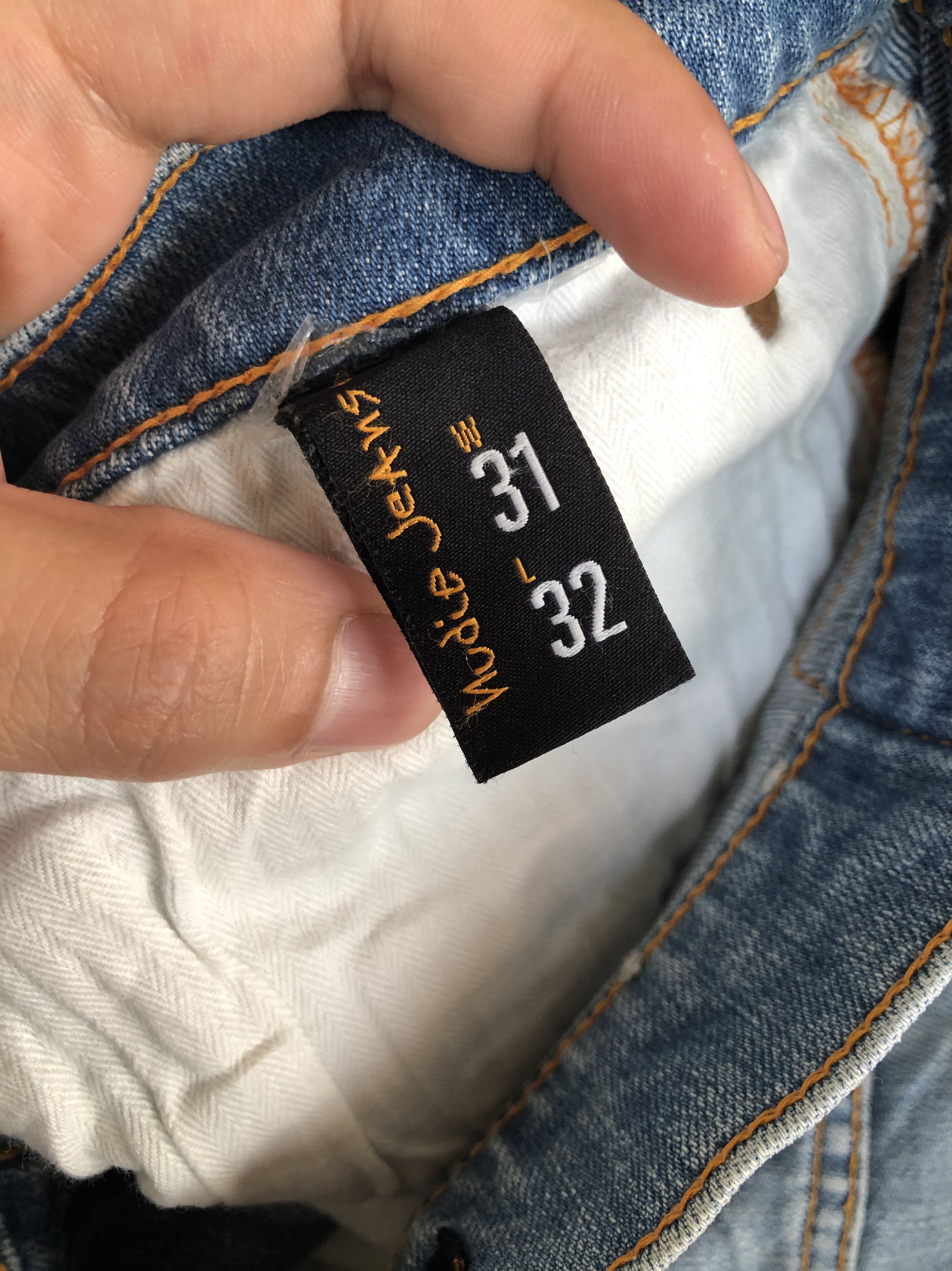 Nudie Jeans NUDIE SKINNY DENIM Size US 33 - 7 Thumbnail
