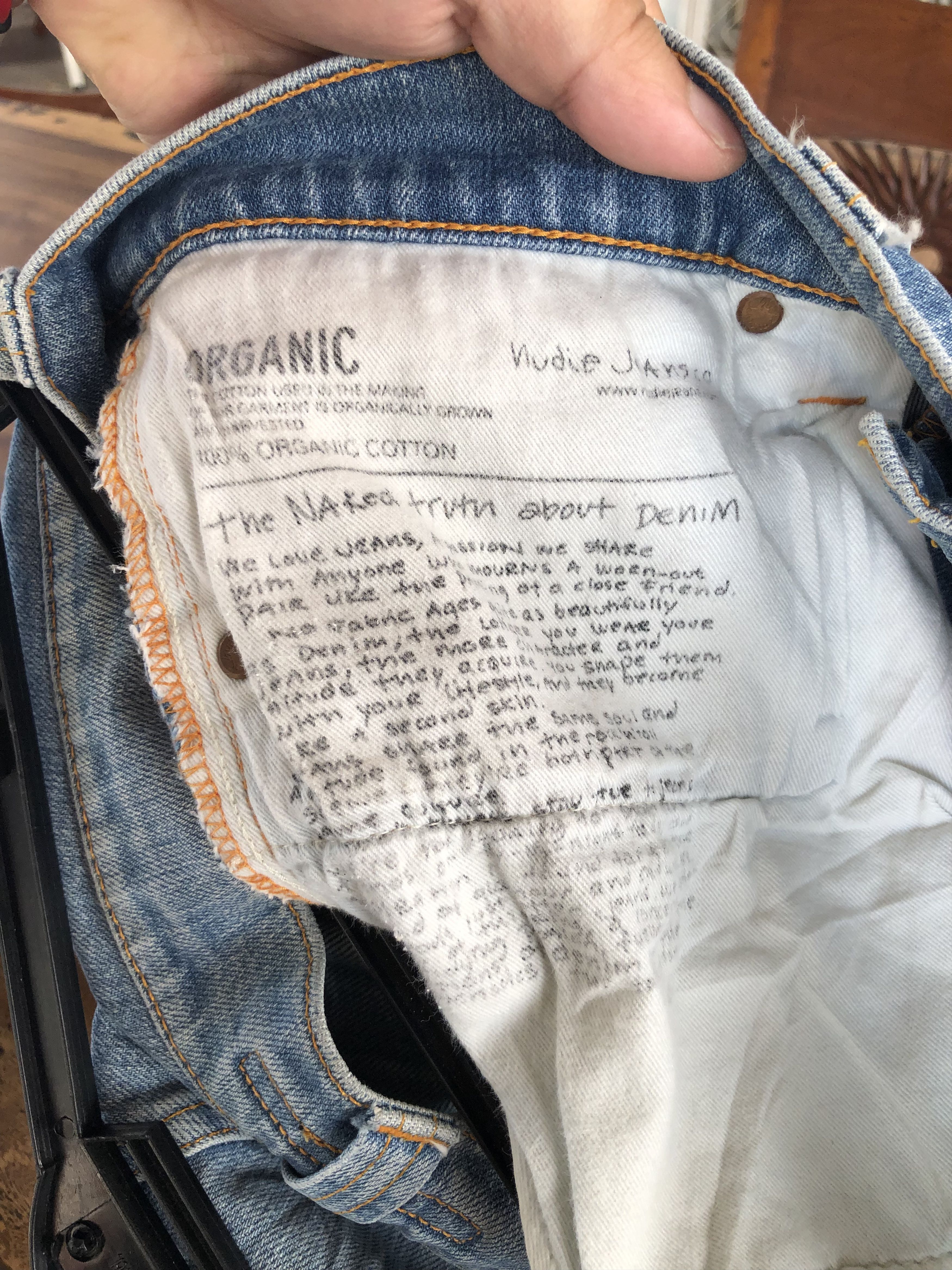 Nudie Jeans NUDIE SKINNY DENIM Size US 33 - 9 Thumbnail