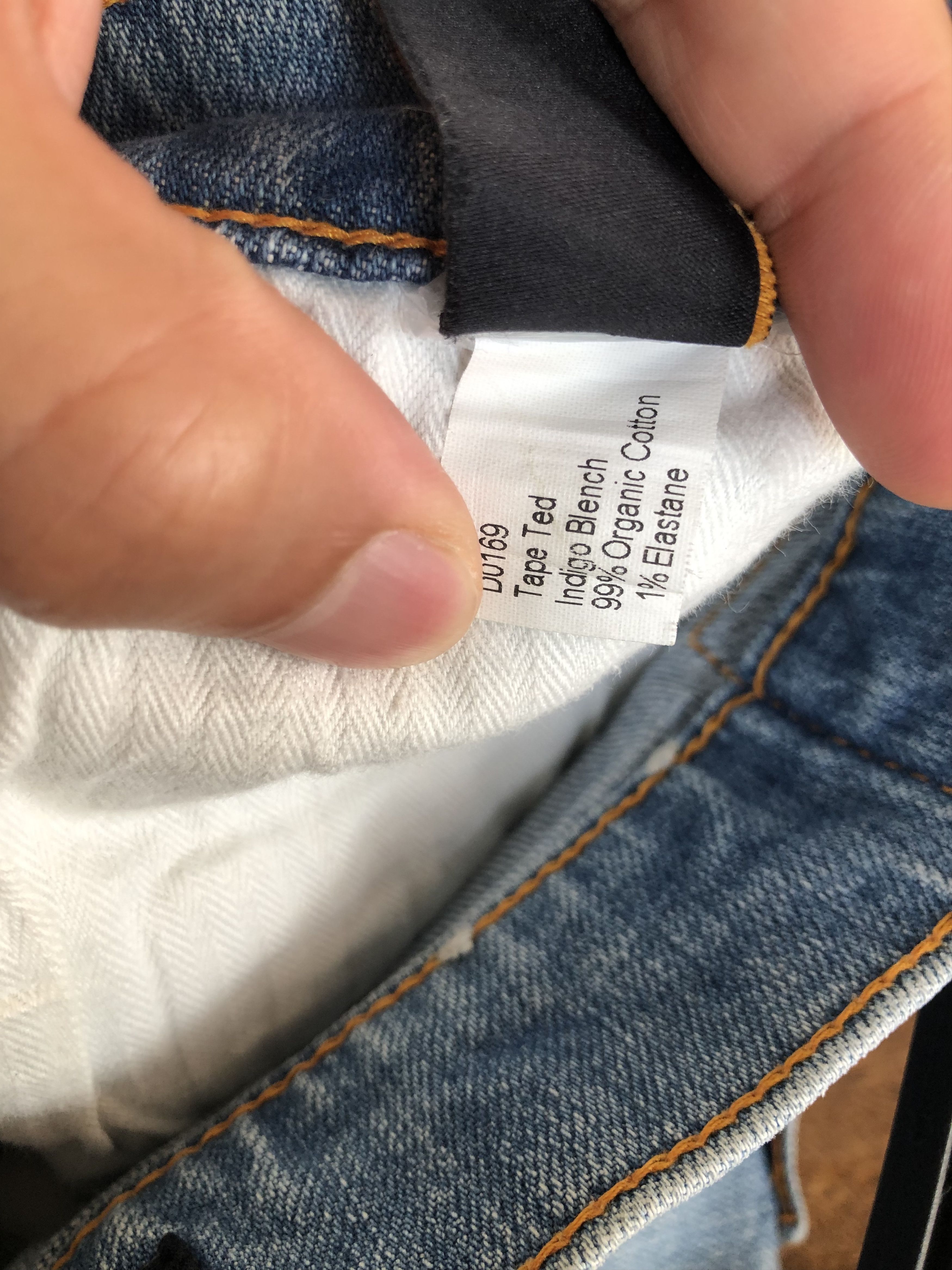 Nudie Jeans NUDIE SKINNY DENIM Size US 33 - 8 Thumbnail