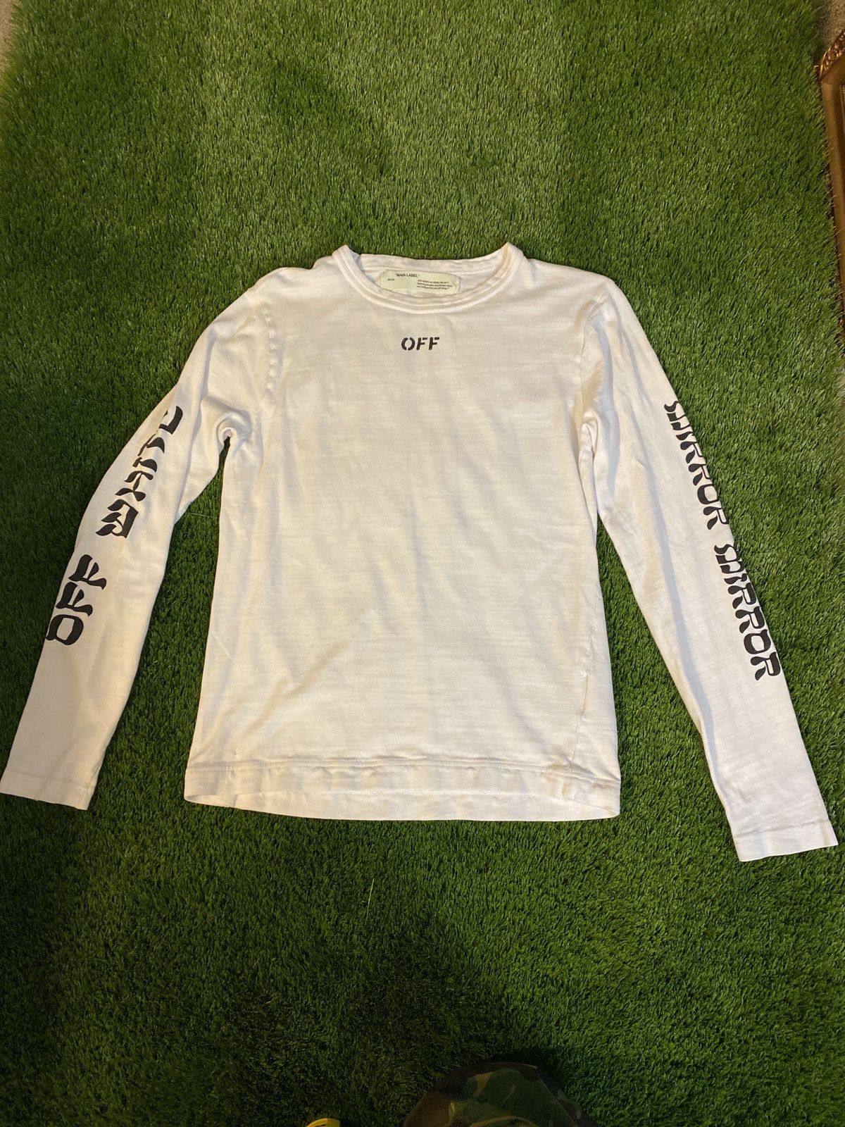 Off-White Off white mirror mirror longsleeve Size US S / EU 44-46 / 1 - 2 Thumbnail