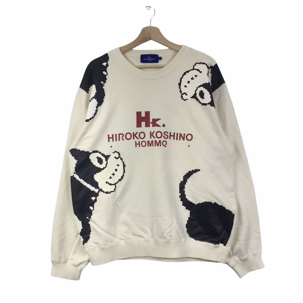 Vintage Hiroko Koshino Homme Crewneck Sweatshirt