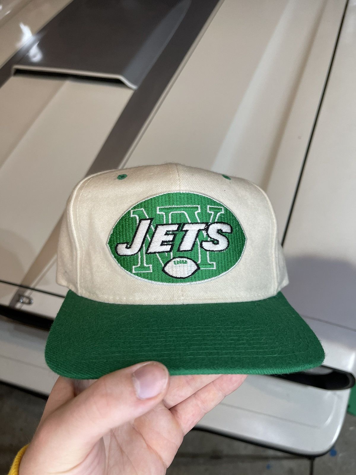 new york jets vintage snapback