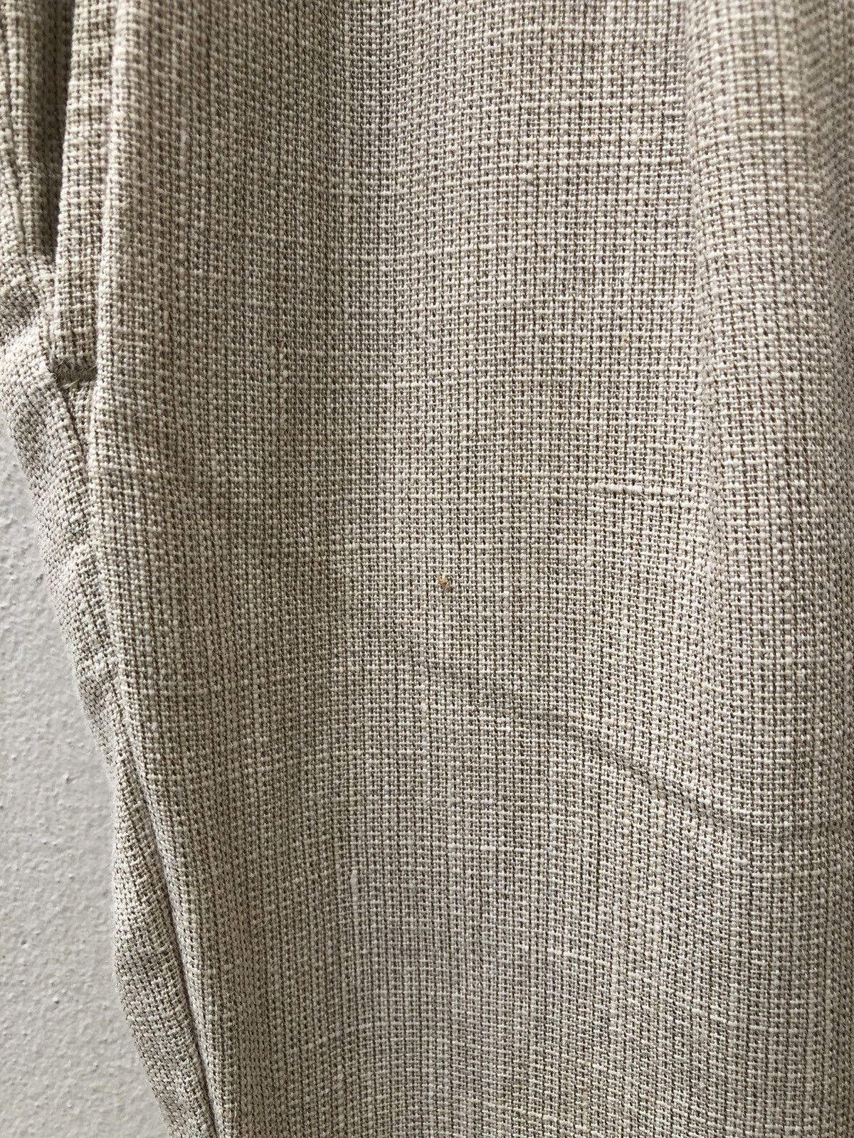 Byblos Vintage Byblos Baggy Linen Trouser Pant Size US 35 - 4 Thumbnail