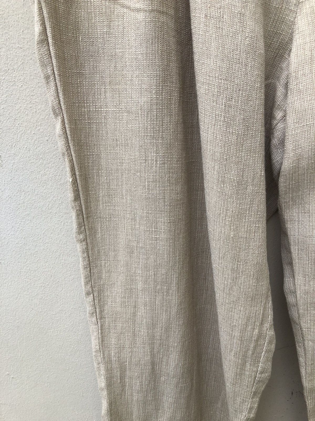 Byblos Vintage Byblos Baggy Linen Trouser Pant Size US 35 - 5 Thumbnail