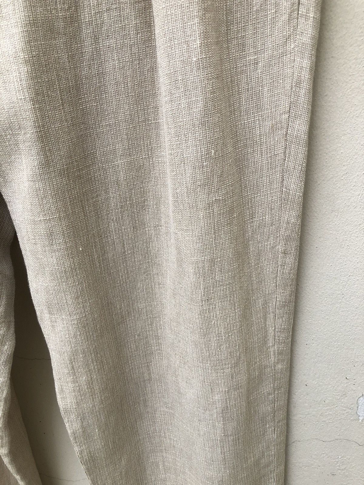 Byblos Vintage Byblos Baggy Linen Trouser Pant Size US 35 - 8 Thumbnail