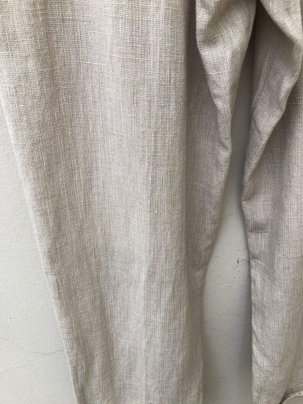 Byblos Vintage Byblos Baggy Linen Trouser Pant Size US 35 - 14 Thumbnail