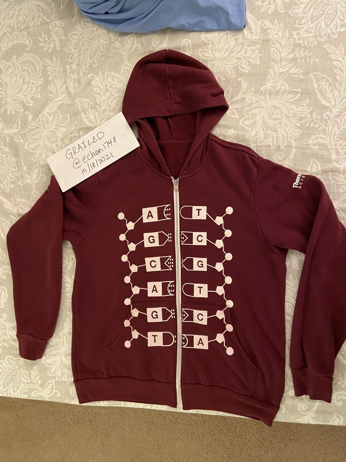 Vintage DNA Zip-Up Hoodie | Grailed
