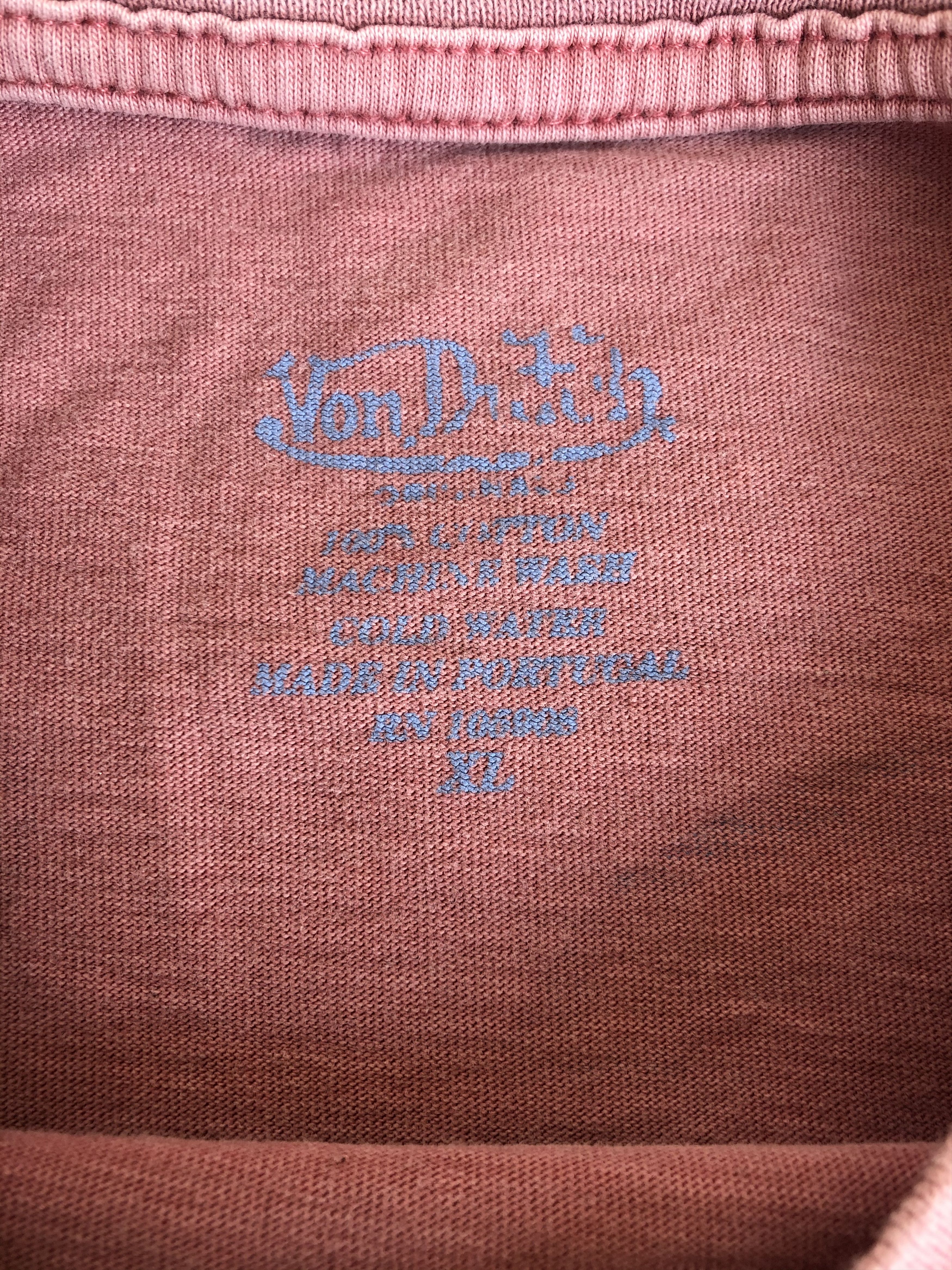 Vintage Vintage Von Dutch spellout Travis Scott Lil Uzi Kanye West Size US XL / EU 56 / 4 - 14 Thumbnail