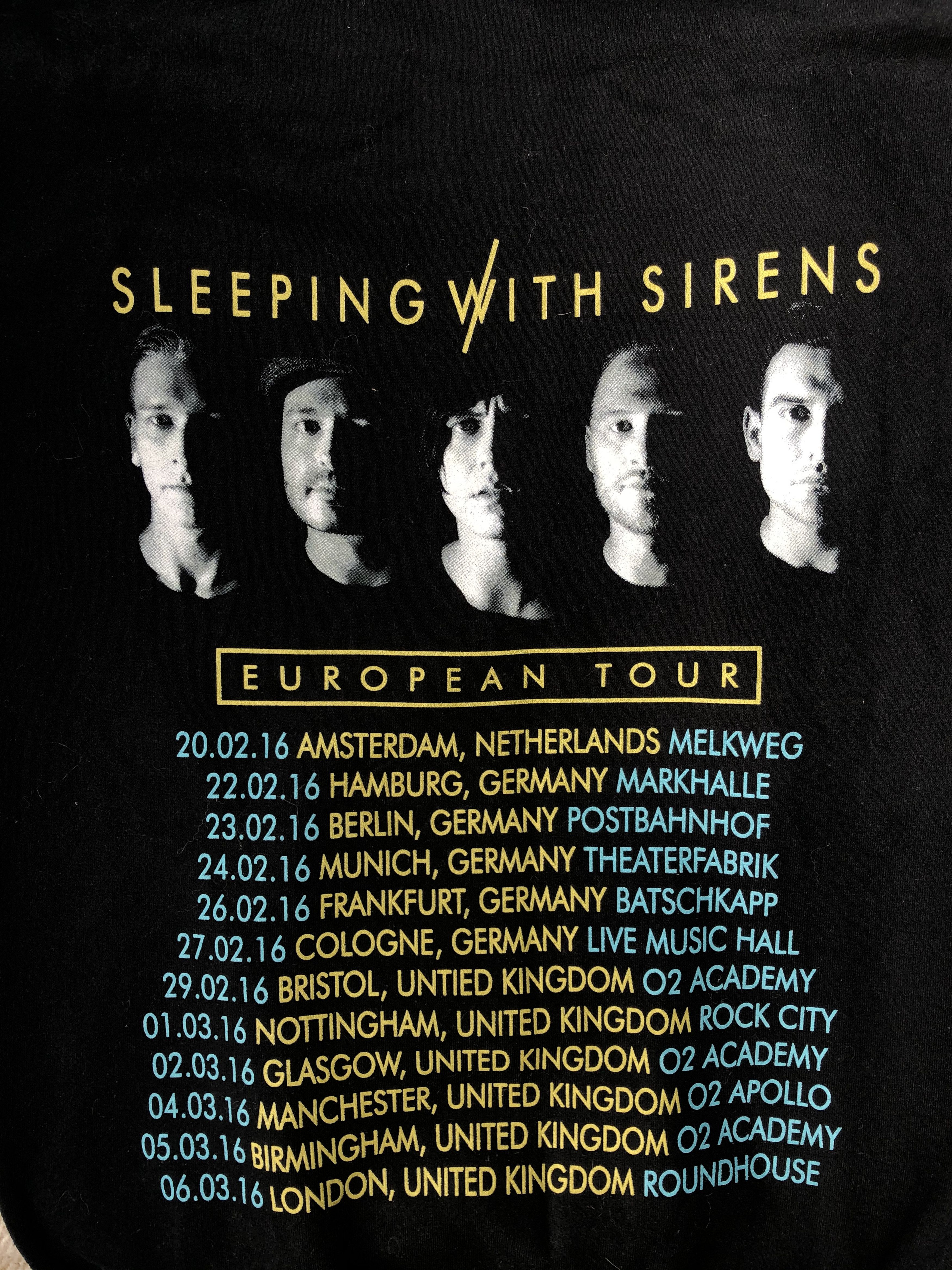 Band Tees Vintage 2016 Sleeping With Sirens hoodie Size US M / EU 48-50 / 2 - 3 Thumbnail