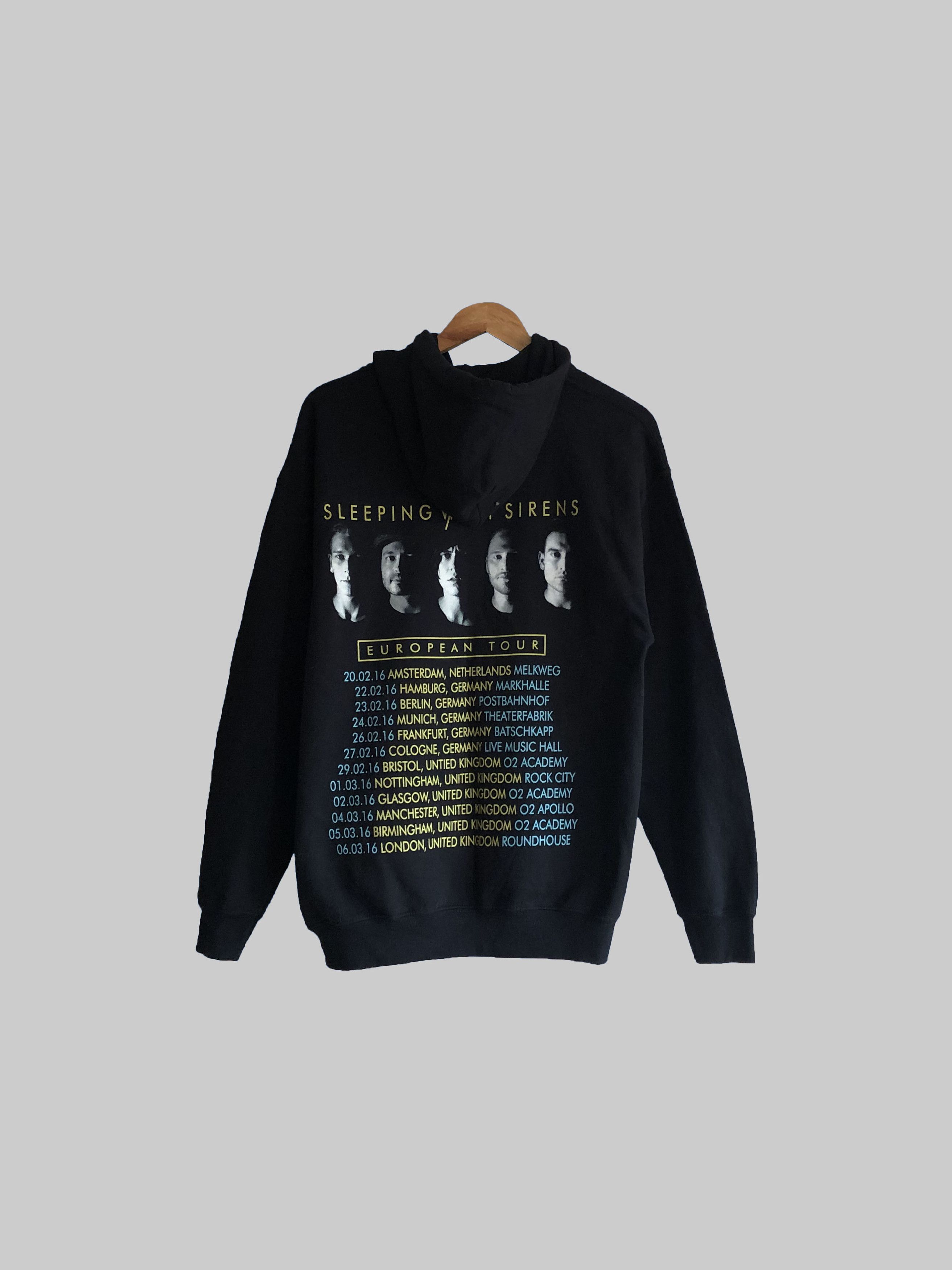 Band Tees Vintage 2016 Sleeping With Sirens hoodie Size US M / EU 48-50 / 2 - 2 Thumbnail