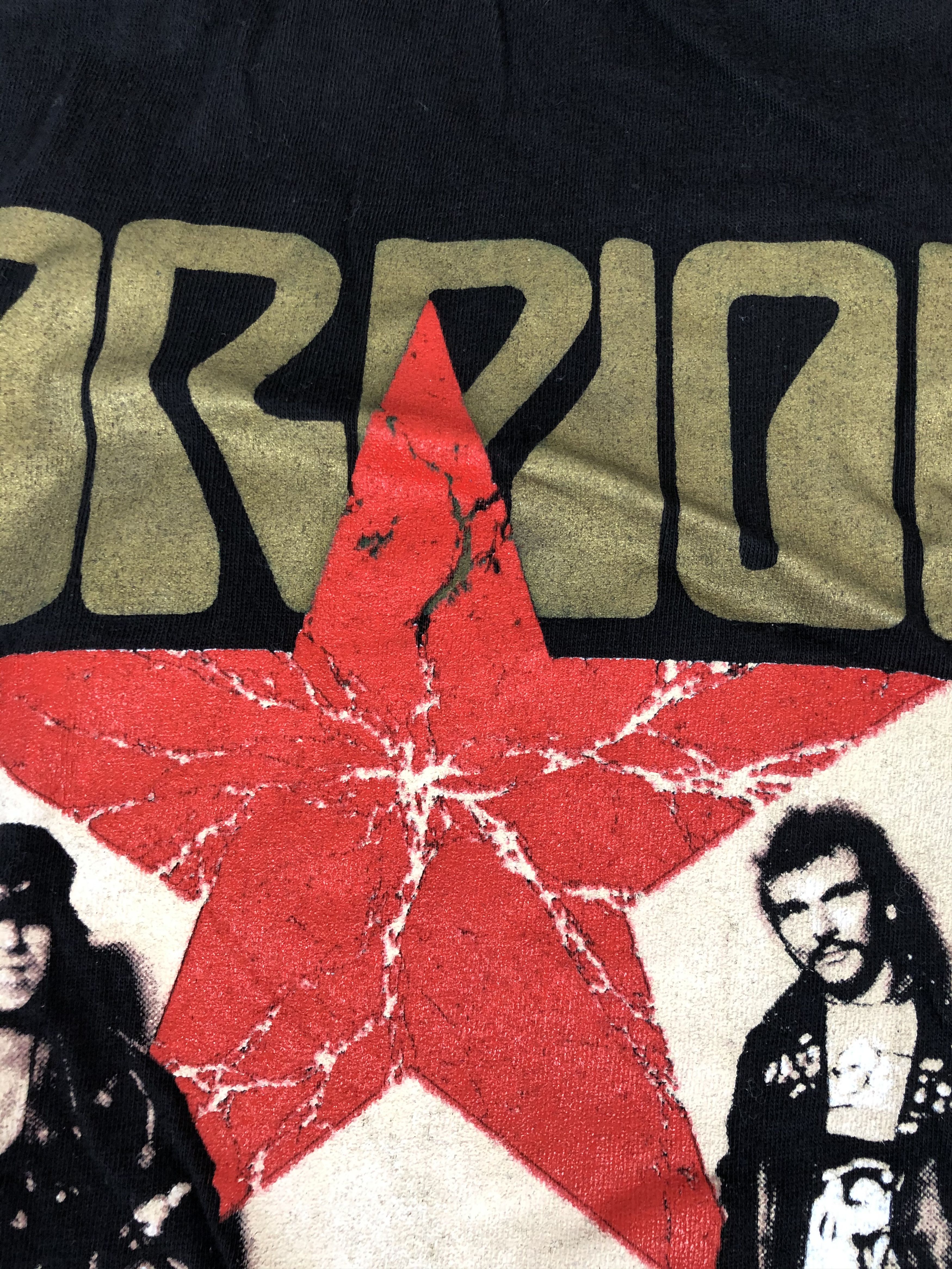 Band Tees Vintage 1990 Scorpions (Iron Maiden Judas Priest) Size US L / EU 52-54 / 3 - 7 Thumbnail