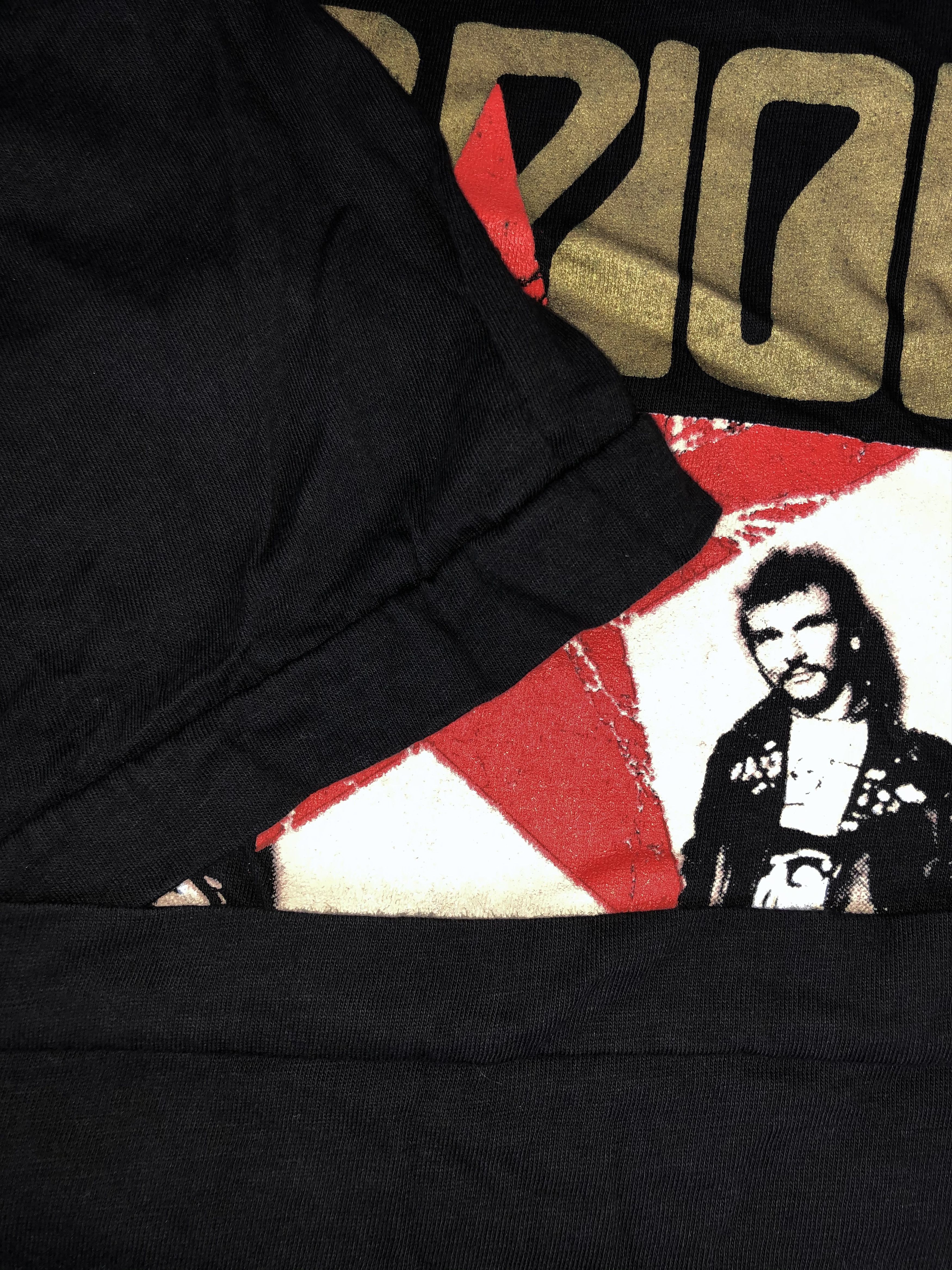 Band Tees Vintage 1990 Scorpions (Iron Maiden Judas Priest) Size US L / EU 52-54 / 3 - 11 Thumbnail
