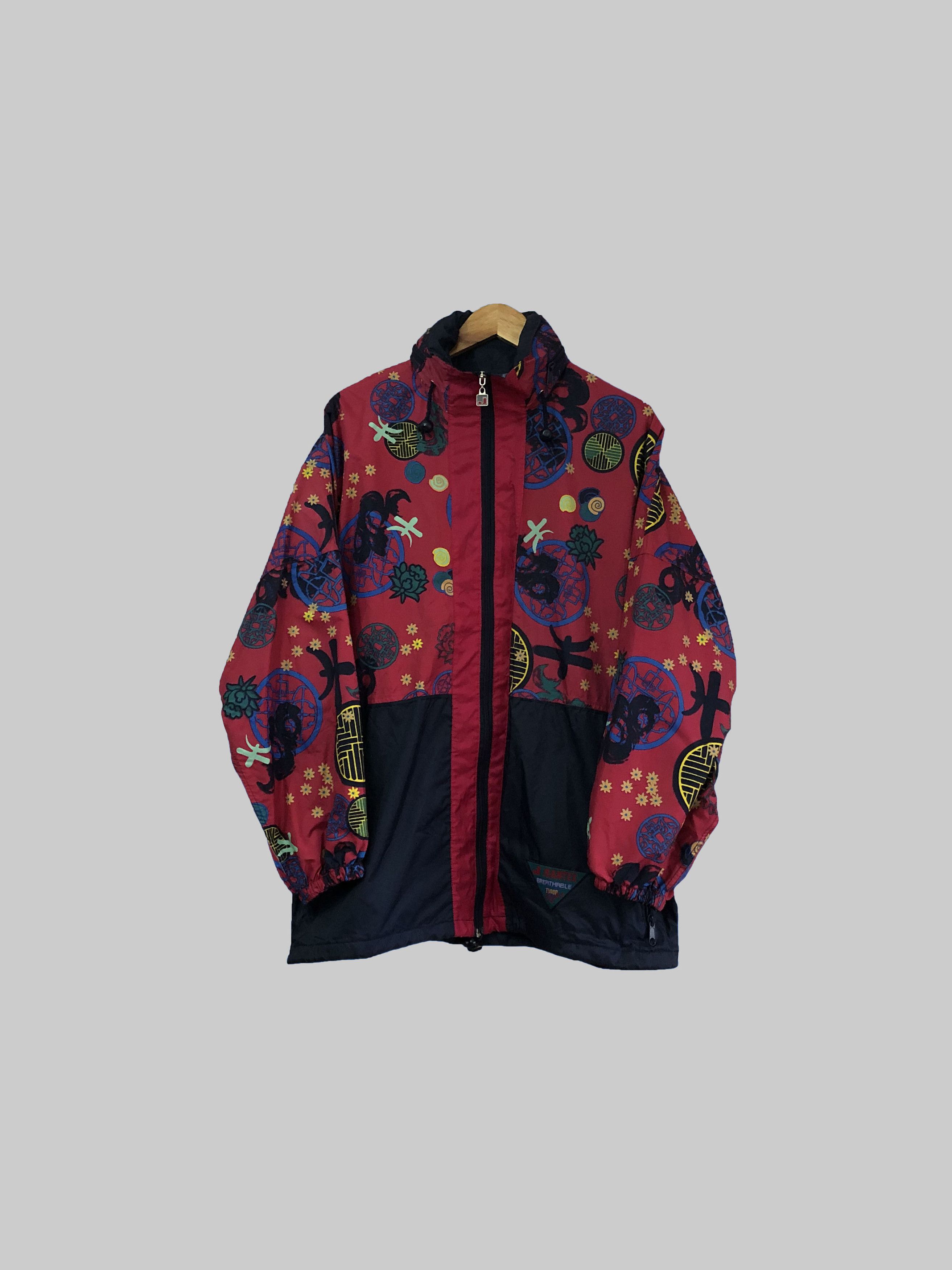 Other Vintage Jeantex Life Style windbreaker jacket (size M/L) Size US M / EU 48-50 / 2 - 1 Thumbnail